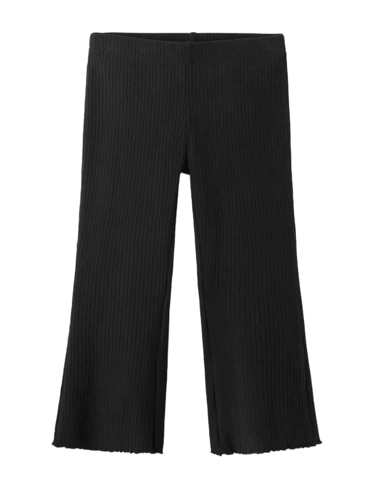 MANGO Ribbed Flared Leggings Schwarz - 18-24M - Kinder