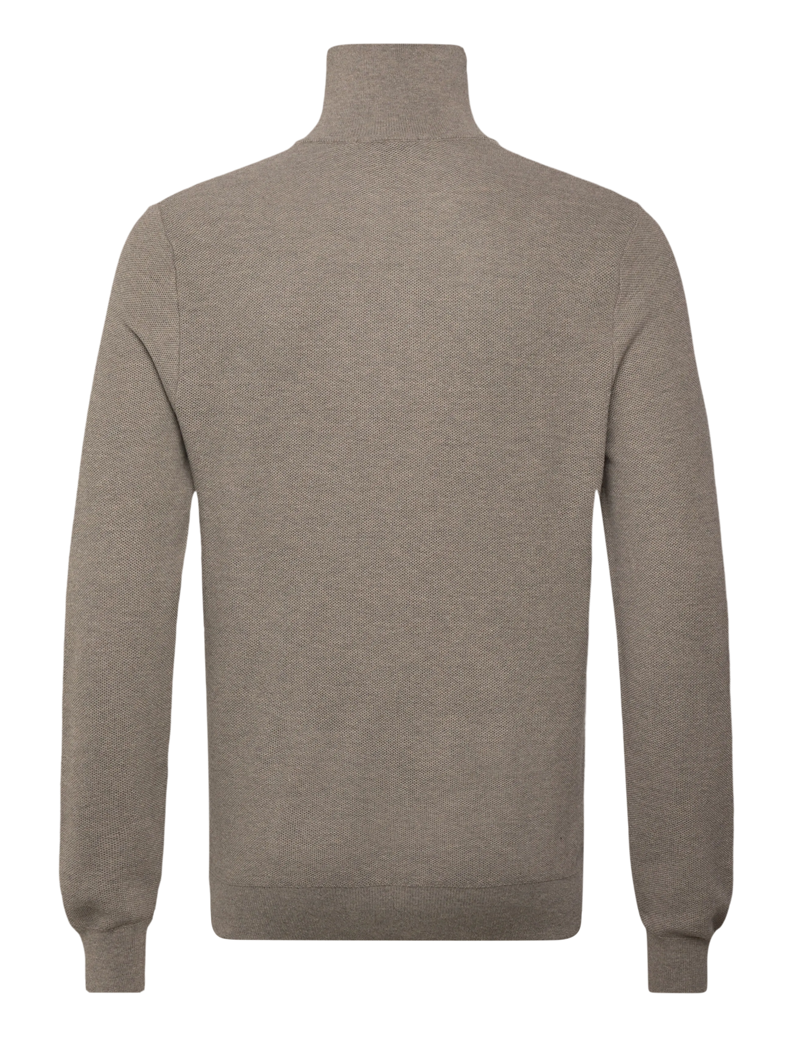 Mango - Microstructure sweater with zipper collar - kudumid - medium grey - 2