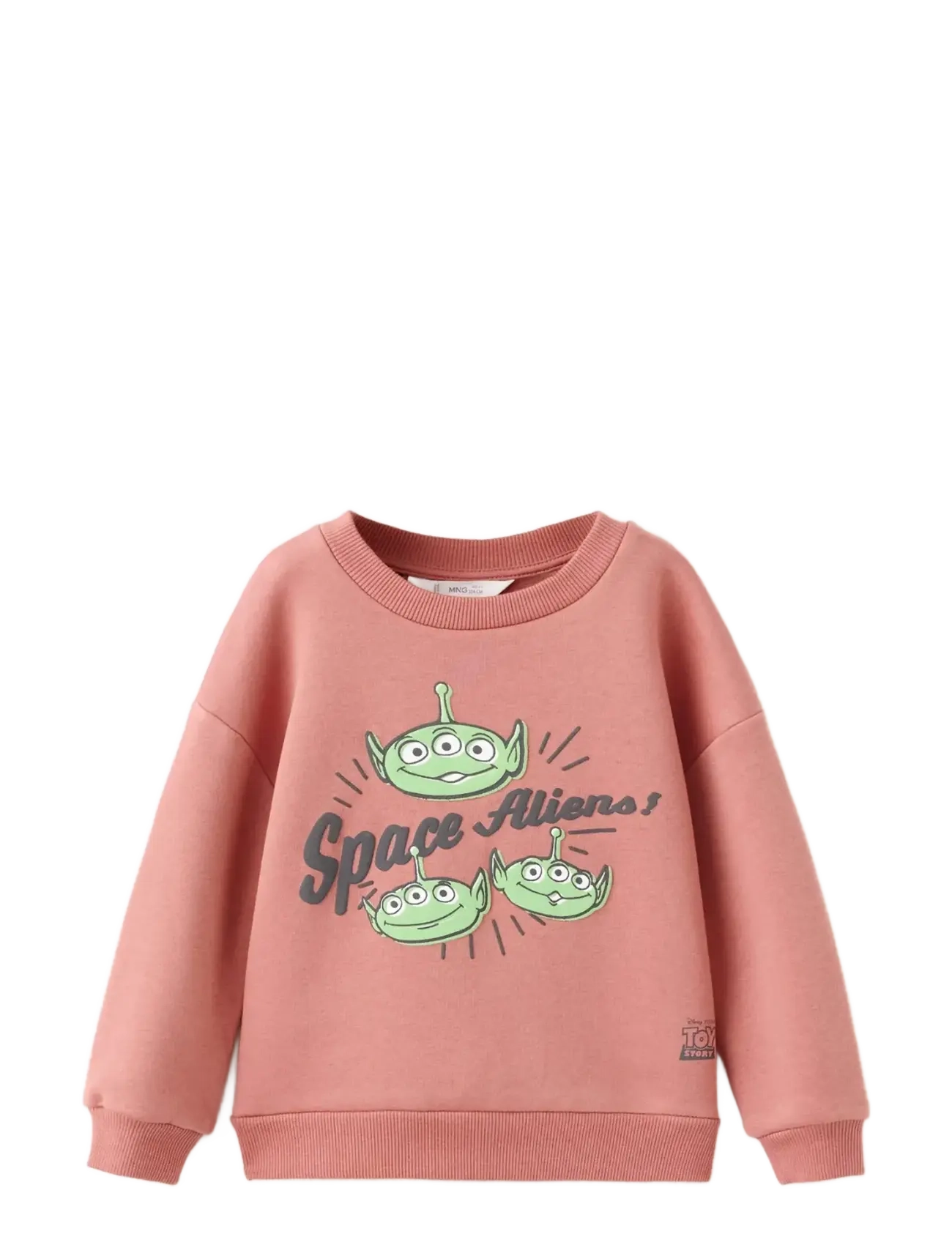 Mango Toy Story sweatshirt - Kinder 98-134 - MEDIUM ORANGE / pink/rose