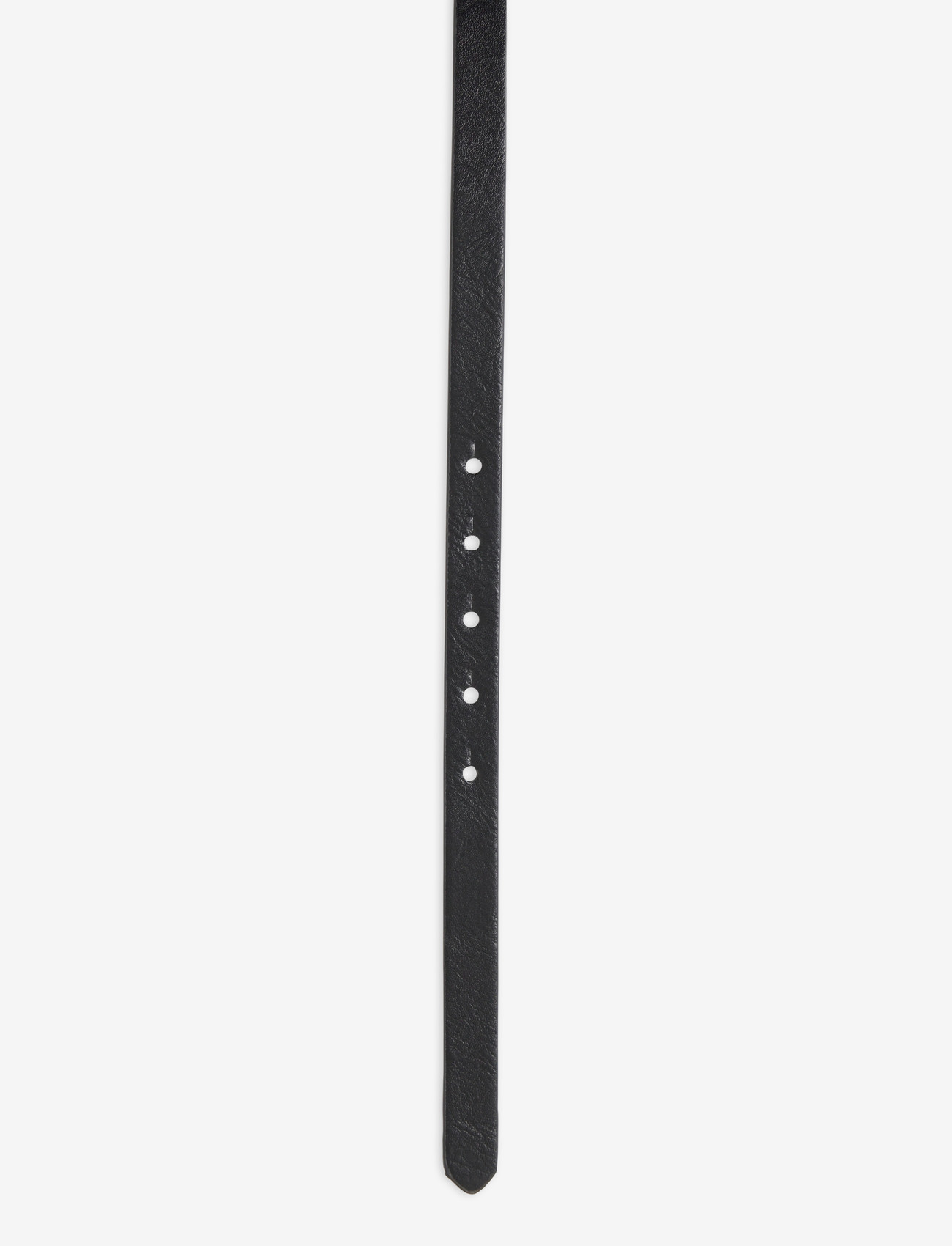 Mango - Heart skinny belt - bælter - black - 2