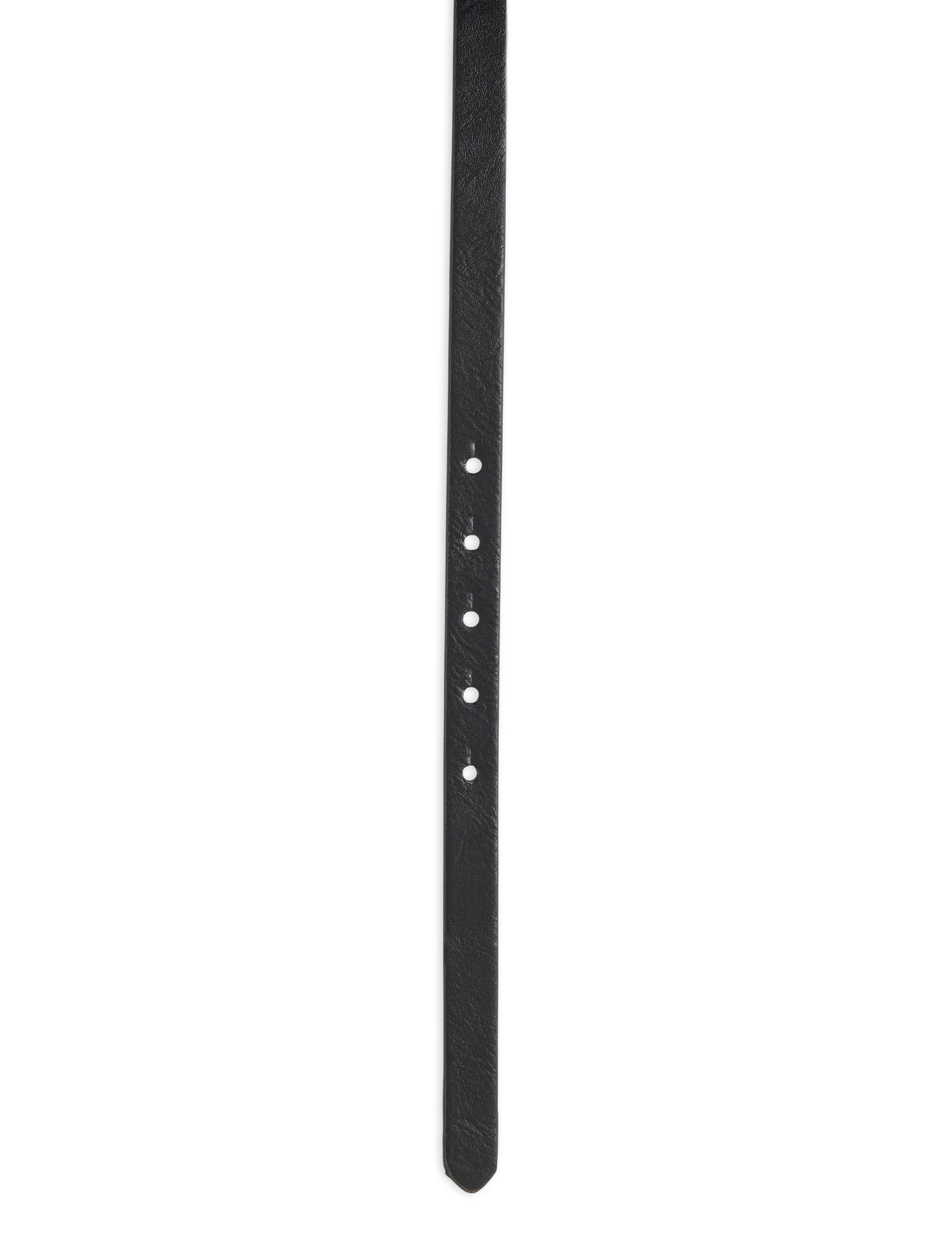 Mango - Heart skinny belt - laveste priser - black - 2