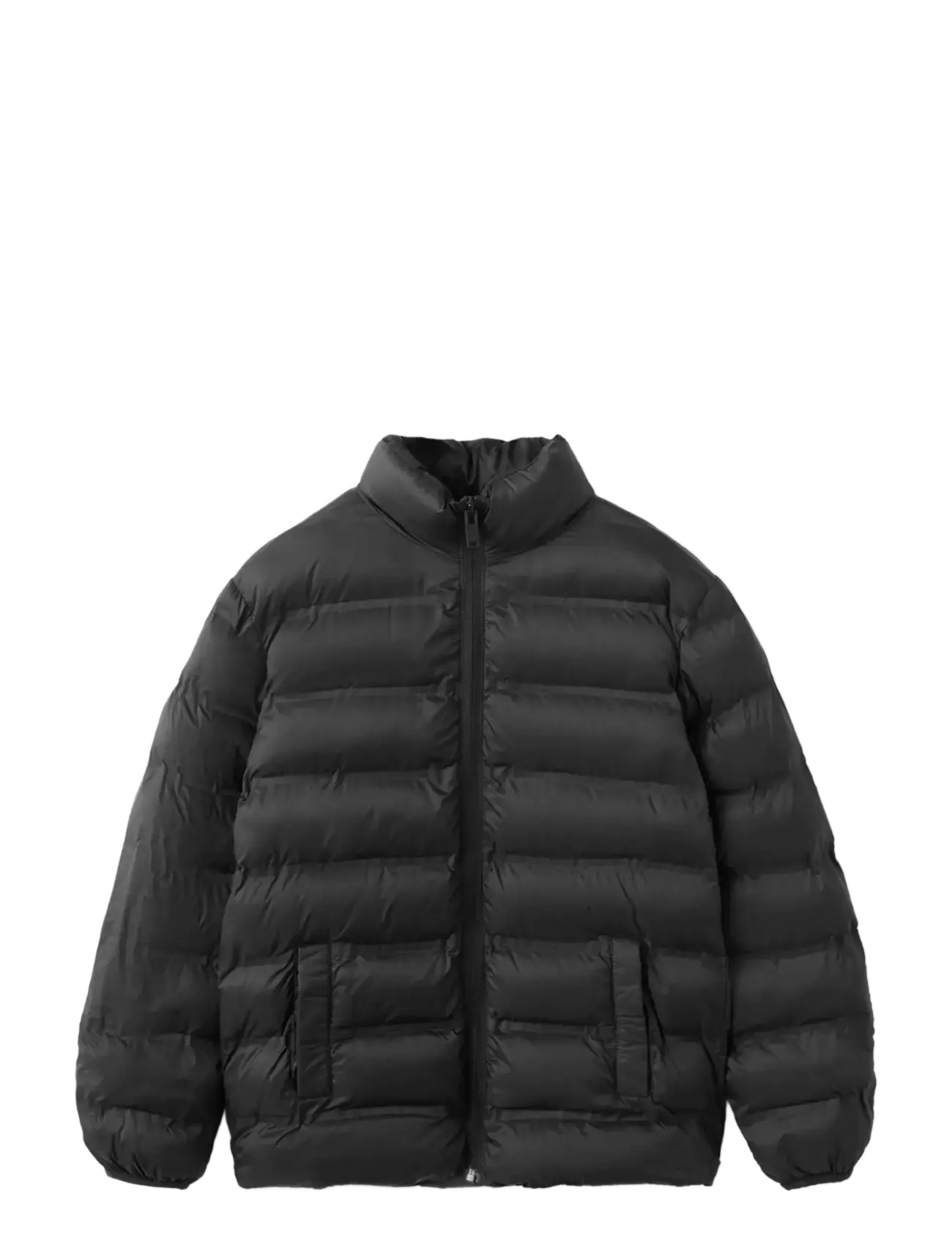 Mango Quilted jacket - Kampagne - BLACK / black