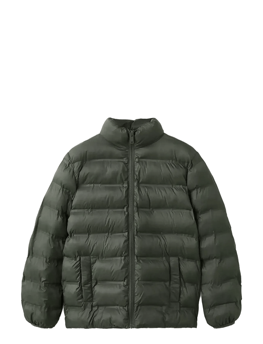 Mango - Quilted jacket - vinterjackor - medium green - 0