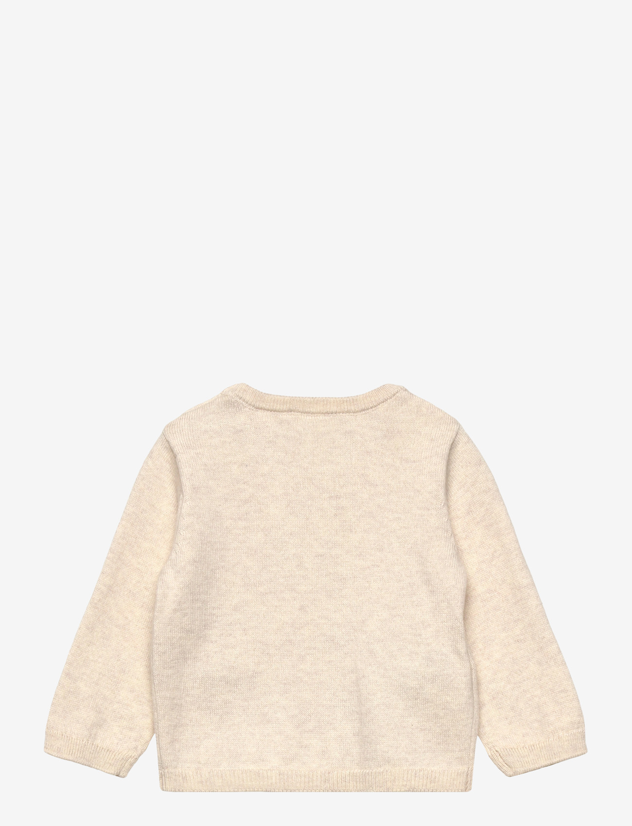 Mango - Knit pocket sweater - trøjer - lt pastel brown - 1