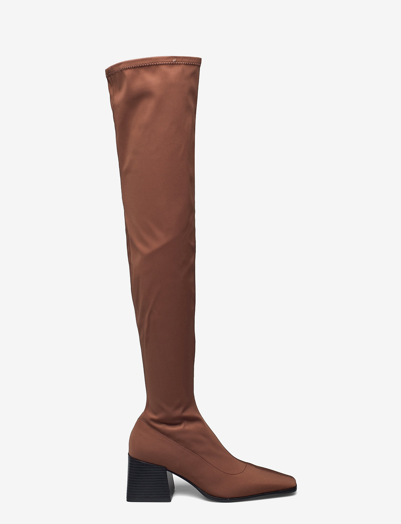 Mango - High heel boots - over knee støvler - brown - 1