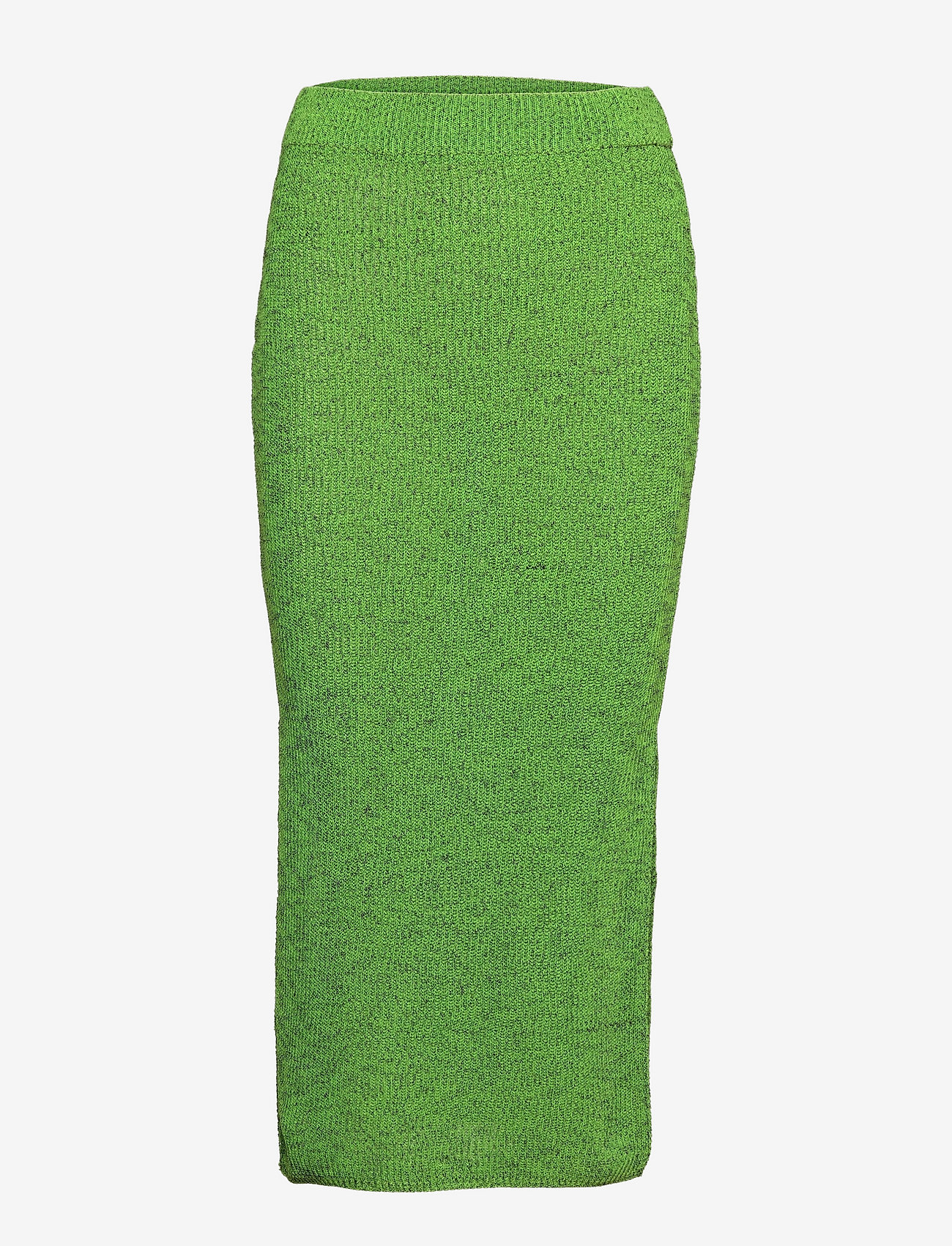 Mango - Slit knitted skirt - green - 0