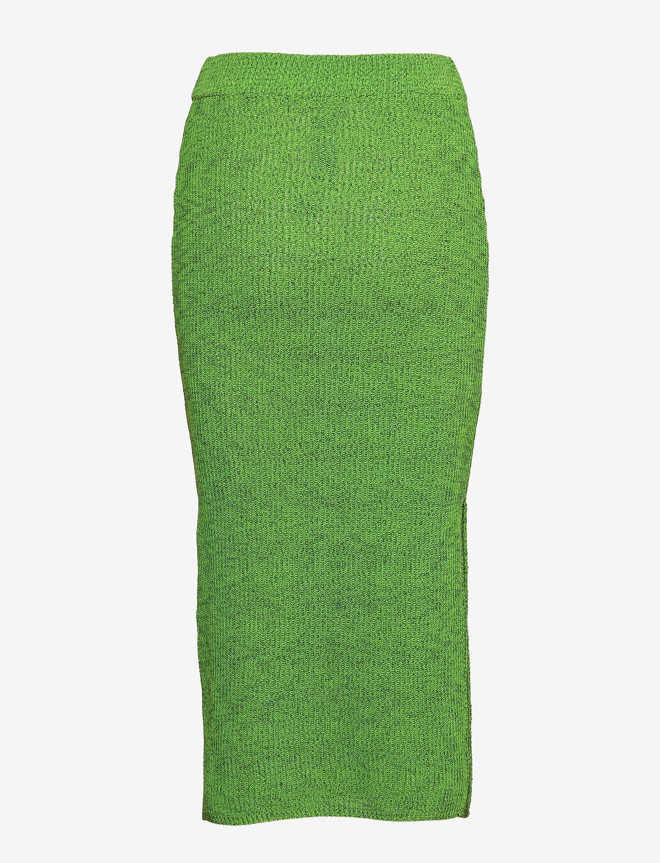 Mango - Slit knitted skirt - green - 1