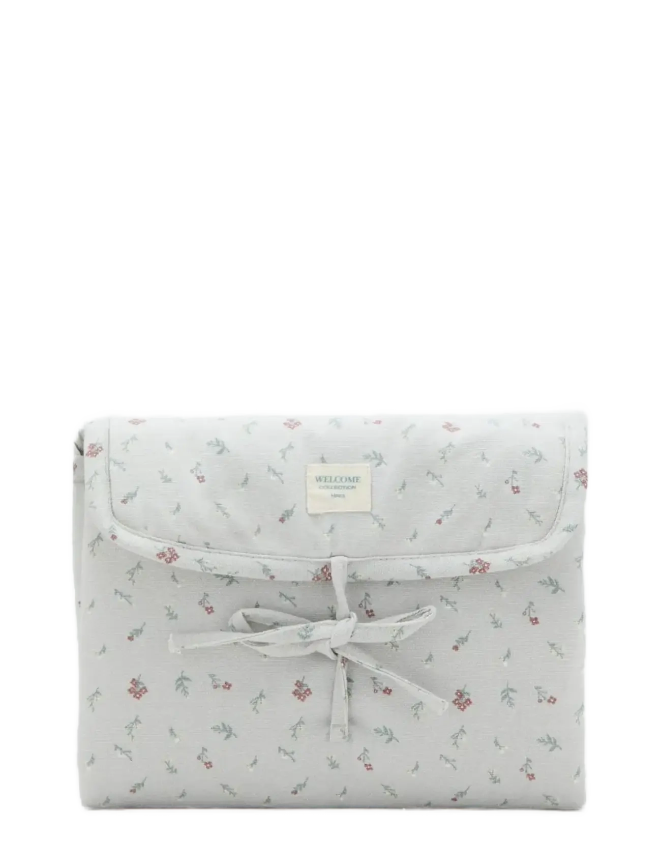 Mango Floral travel changing mat - 4 for 3 - GREY / grey