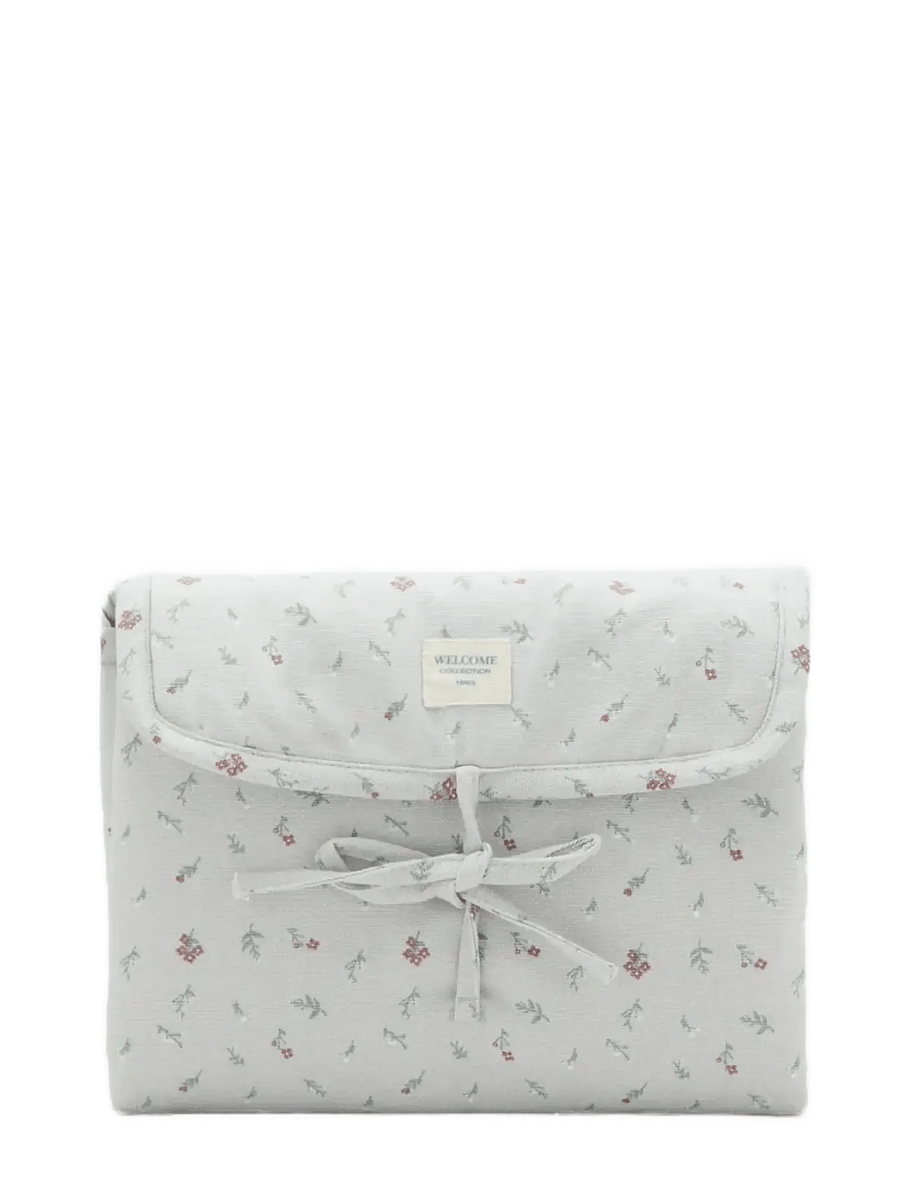 Floral travel changing mat