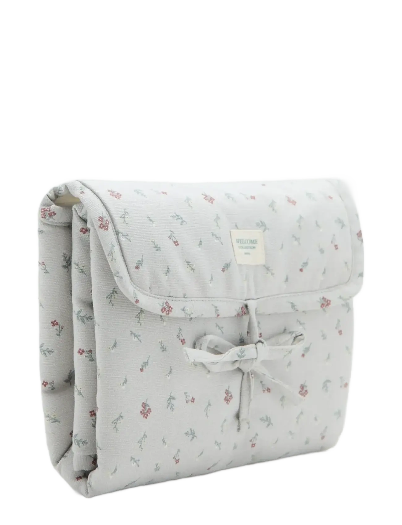 Mango - Floral travel changing mat - gode sommertilbud - grey - 1