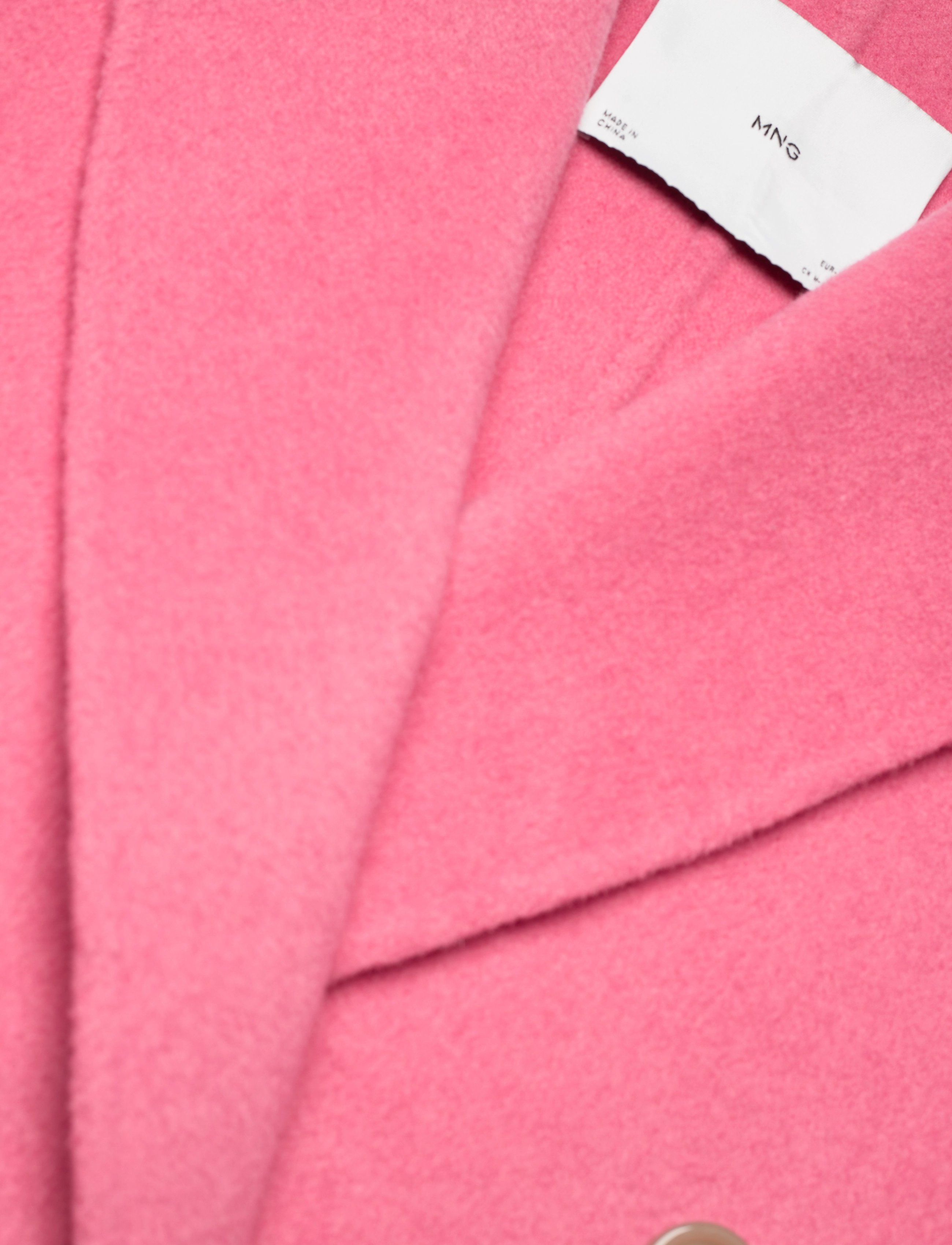 Mango - Handmade wool coat - pink - 2