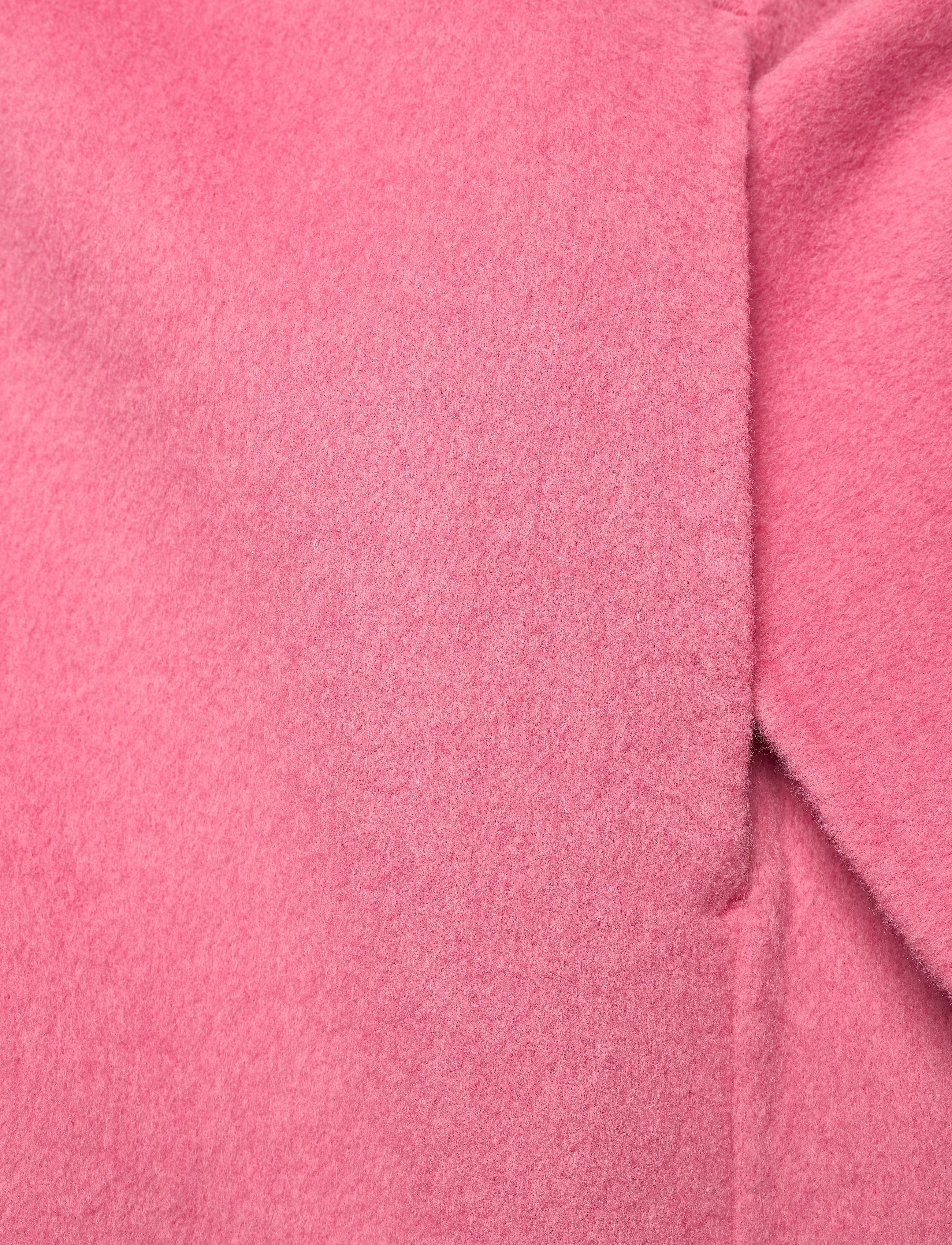 Mango - Handmade wool coat - pink - 3