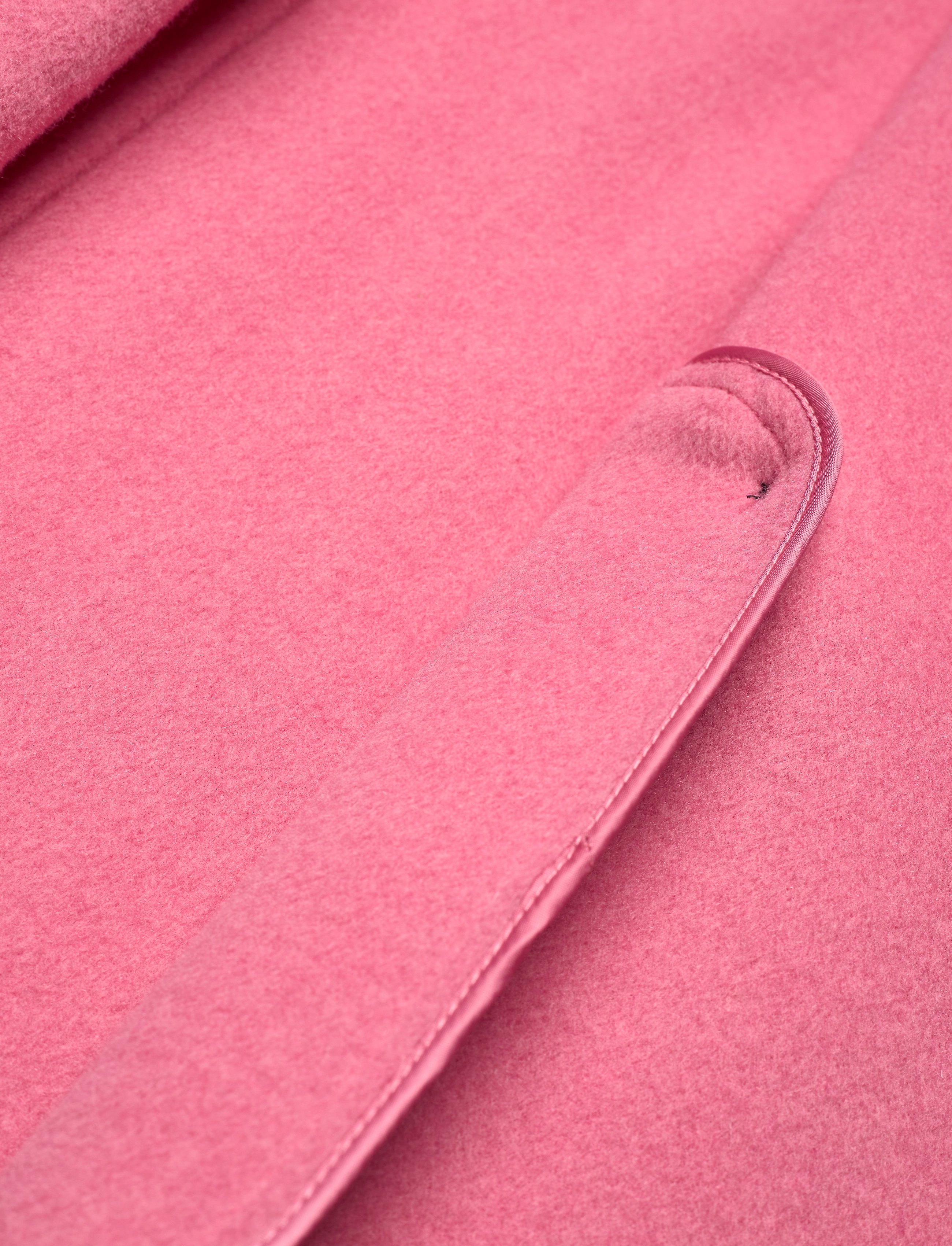 Mango - Handmade wool coat - pink - 4