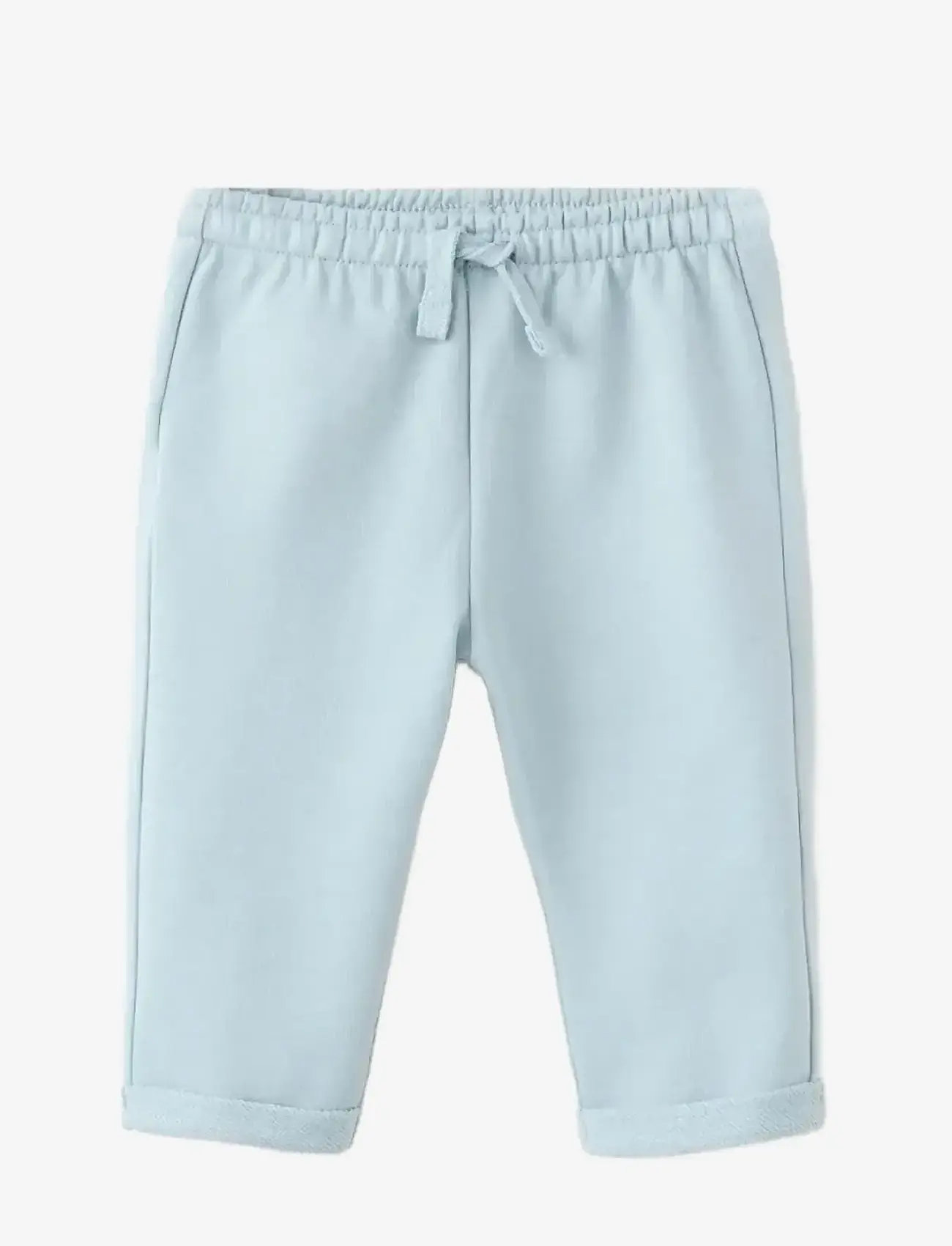Mango - Cord cotton jogger - lt-pastel blue - 0