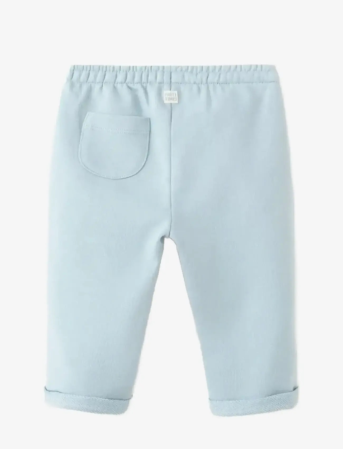 Mango - Cord cotton jogger - lt-pastel blue - 1
