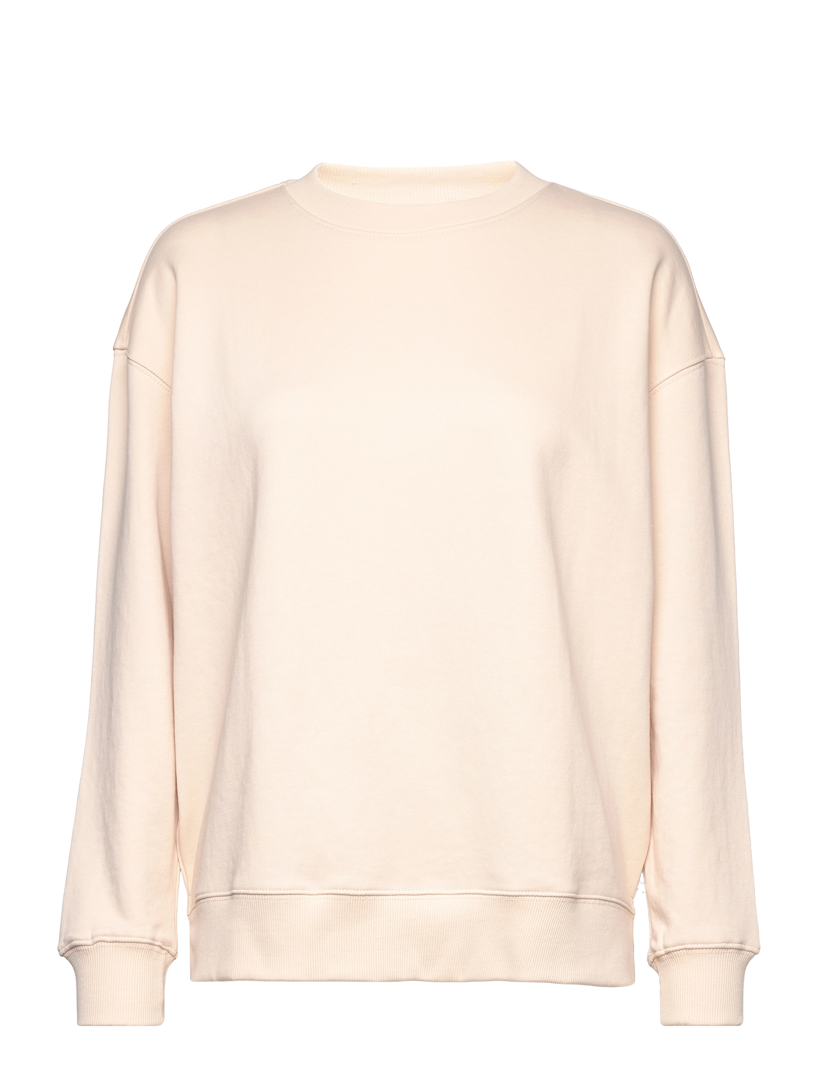 Mango - Oversize cotton sweatshirt - ecru - 0