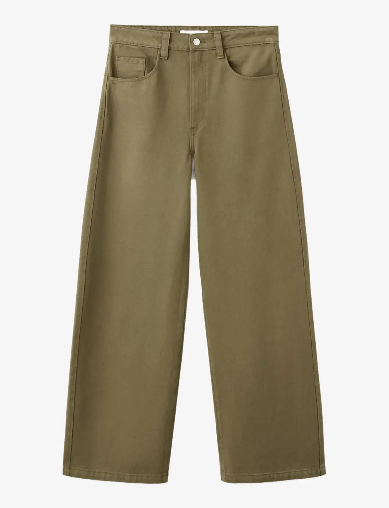 Mango - Mid-rise balloon jeans - vida jeans - beige - khaki - 0