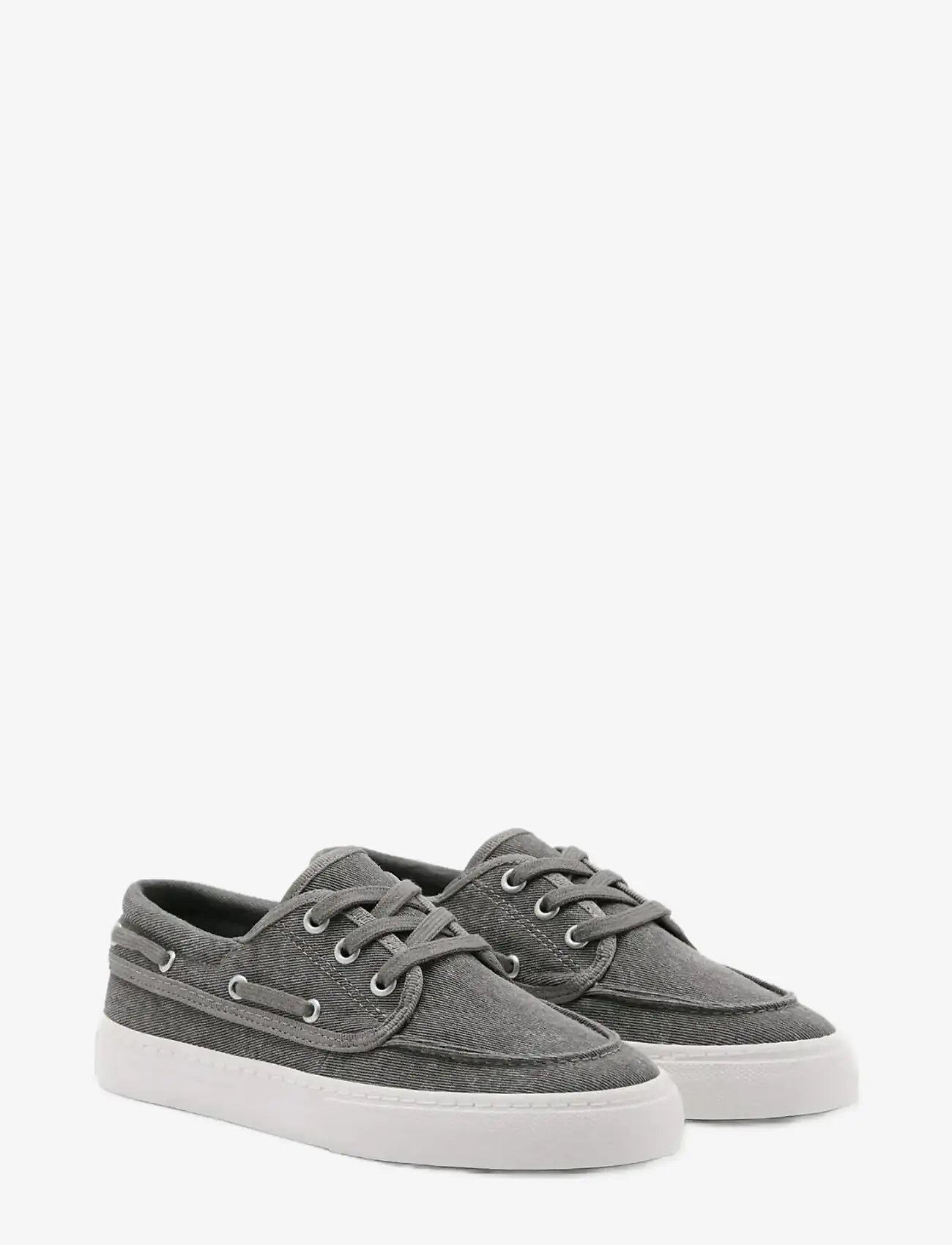 Mango - Nautical lace-up shoes - grey - 1