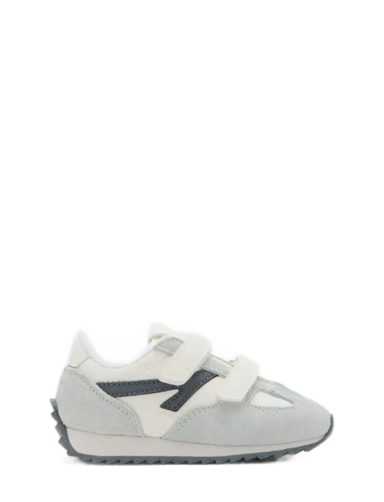 MANGO Leder Mixed Sneaker Grau - 24 - Kinder