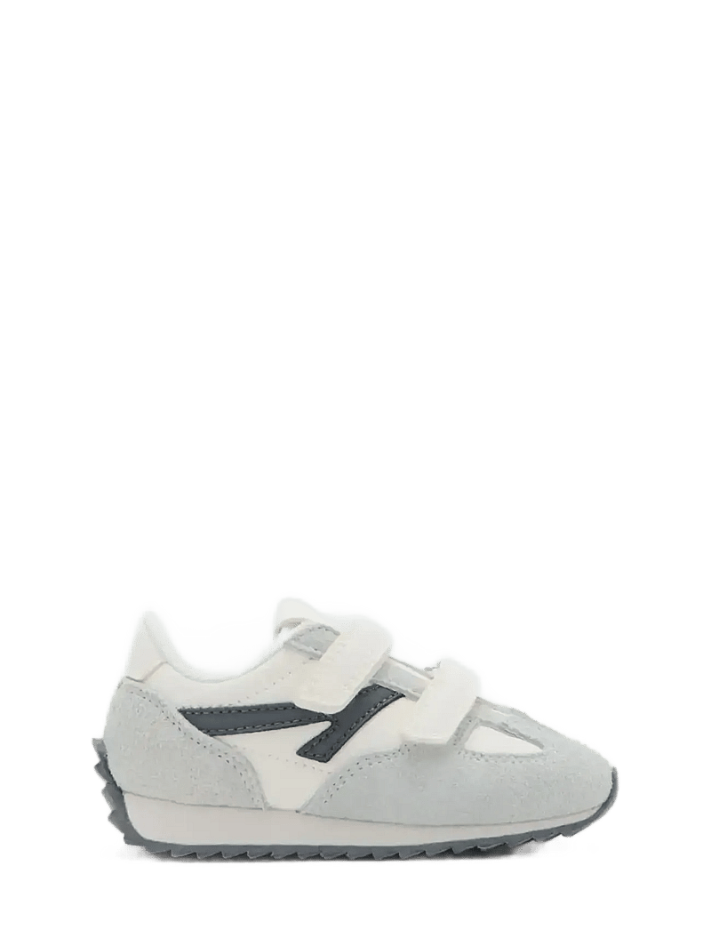Mango - Leather mixed sneakers - grey - 0