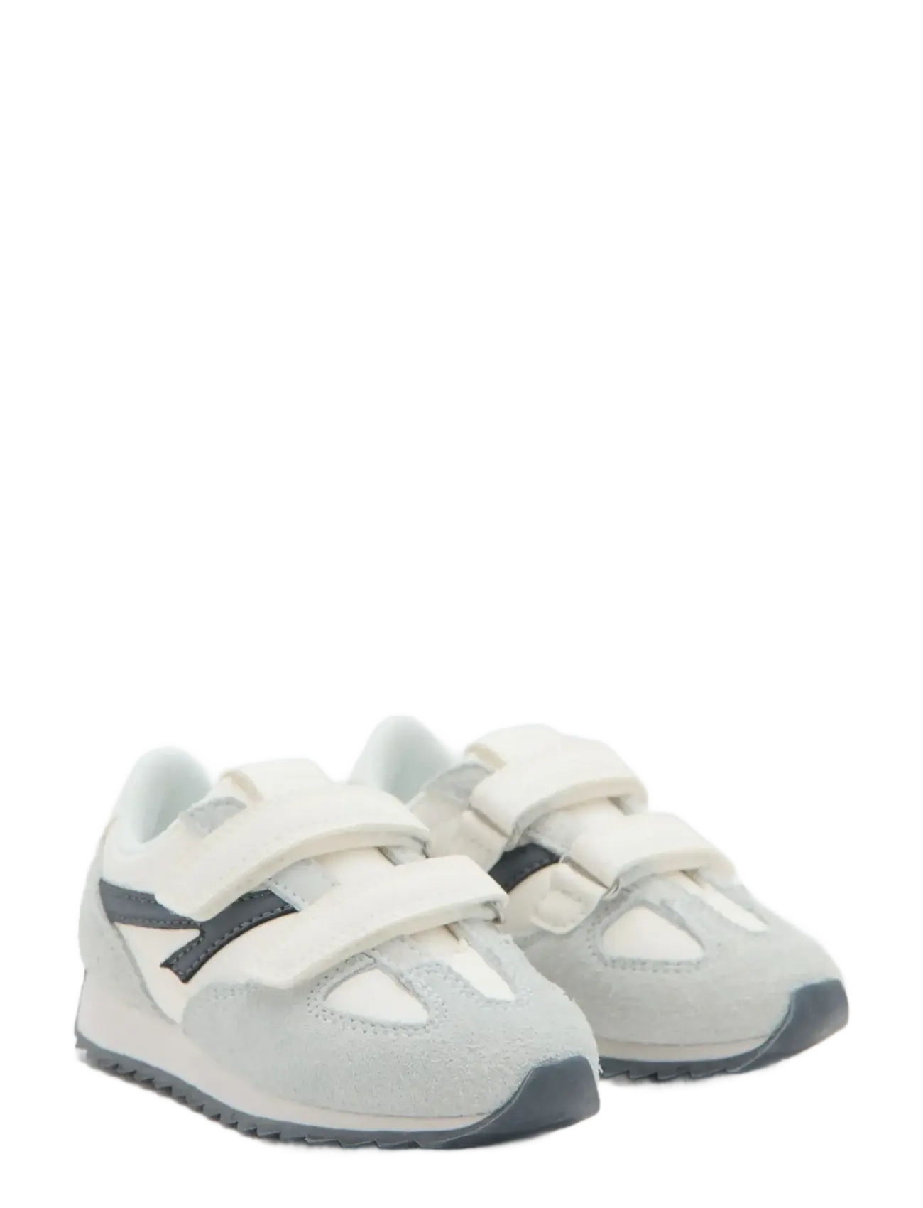 Mango - Leather mixed sneakers - lave sneakers - grey - 1