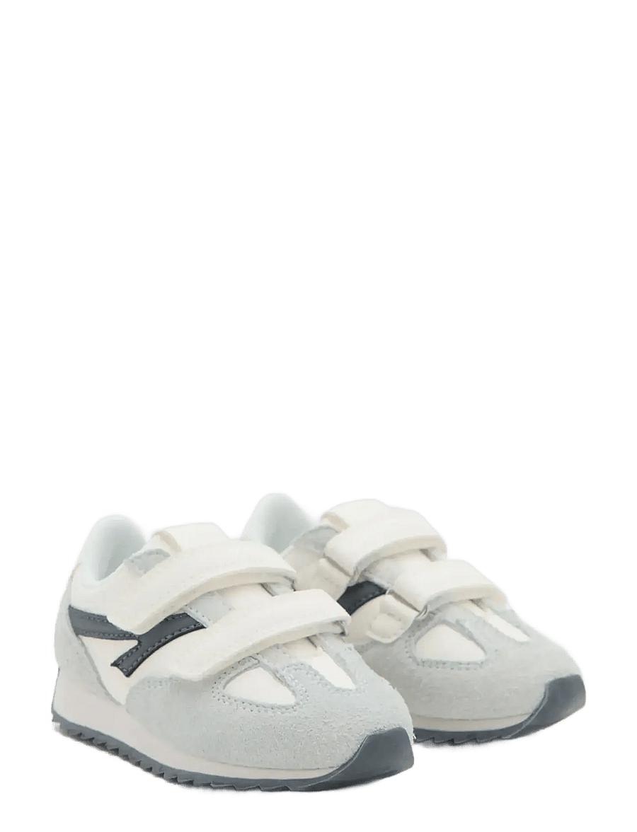 Mango - Leather mixed sneakers - lave sneakers - grey - 1