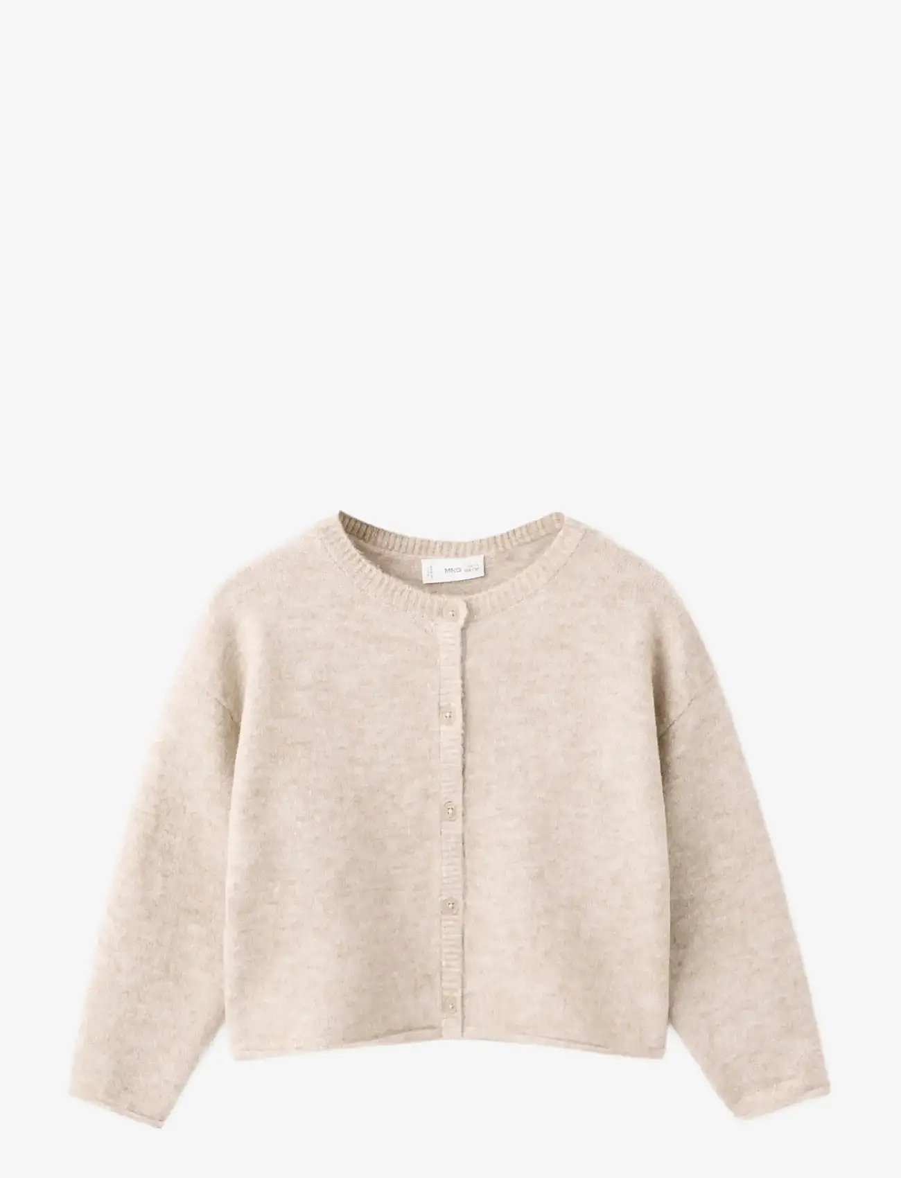 Mango - Knitted button cardigan - cardigans - medium brown - 1