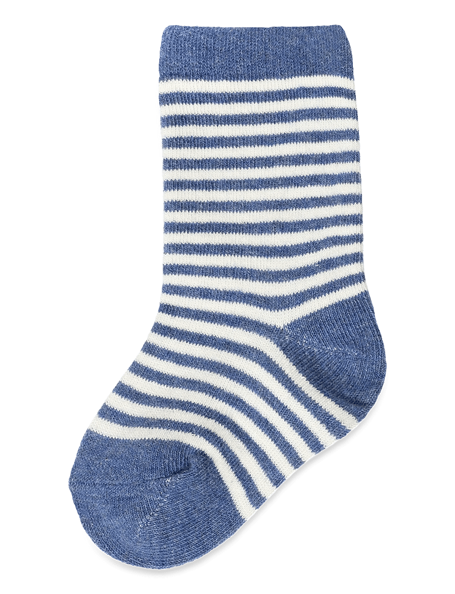 Mango - 2 pack mixed socks - babysokker - medium blue - 2