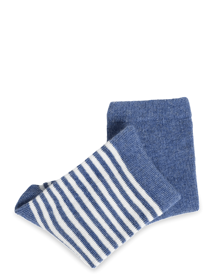 Mango - 2 pack mixed socks - babysokker - medium blue - 4