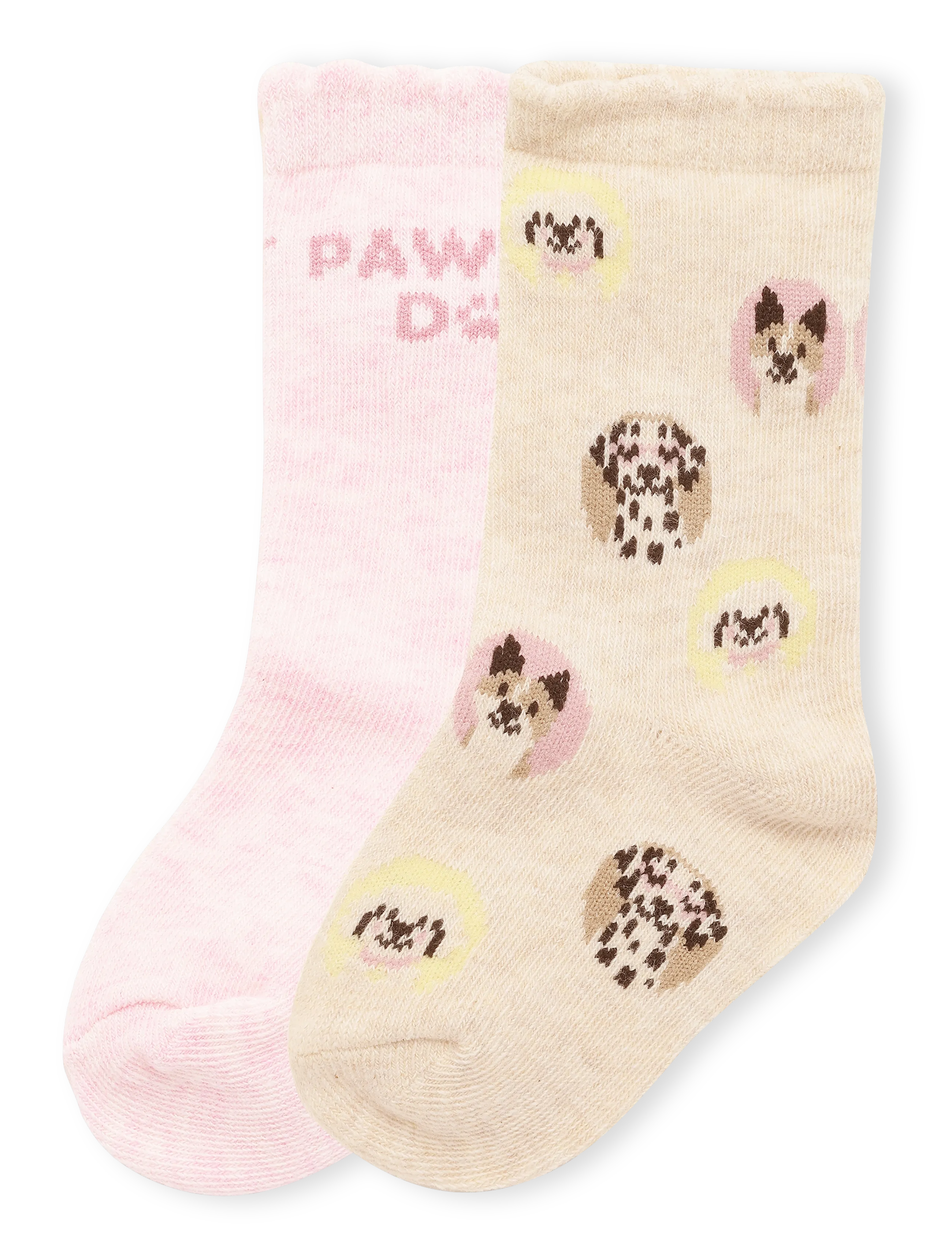 MANGO 2 Pack Patterned Socken Beige - 1-2 - Kinder