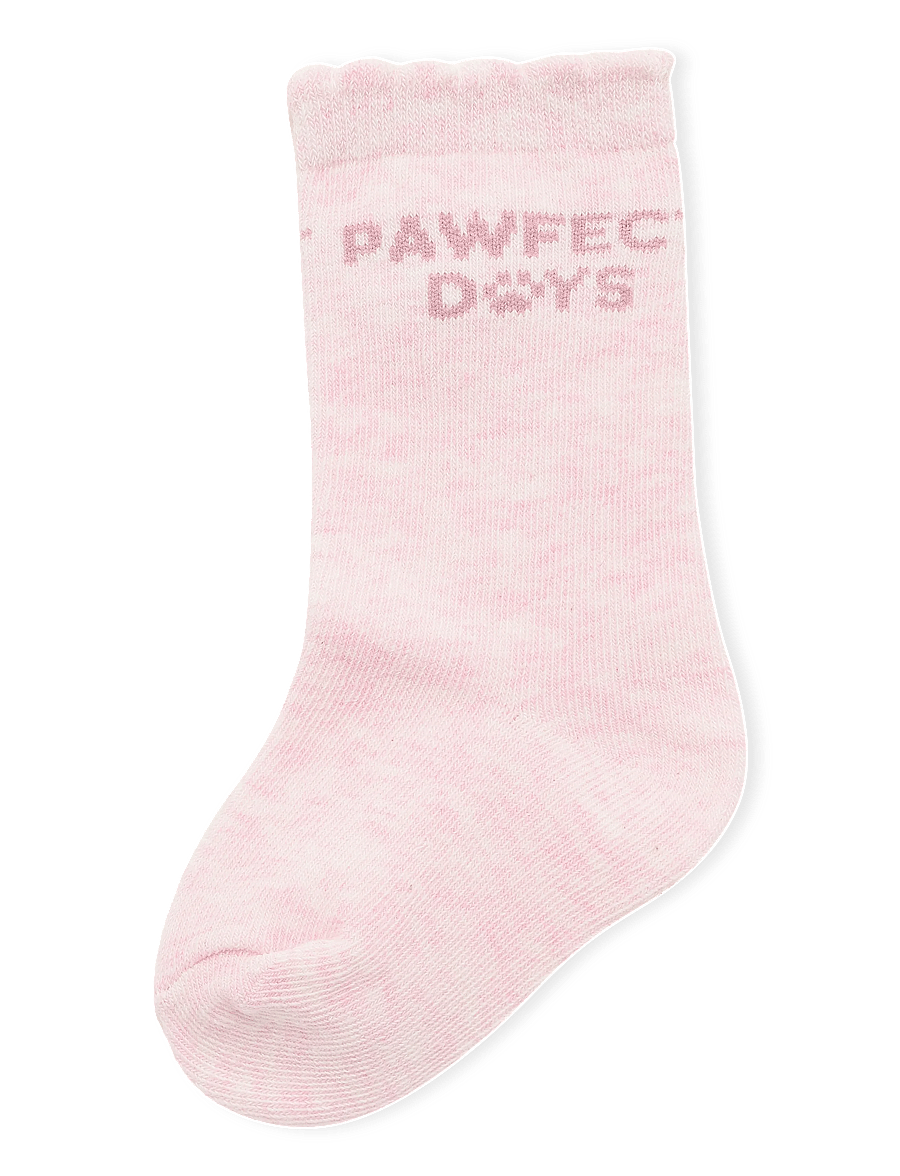 Mango - 2 pack patterned socks - babysokker - light beige - 3