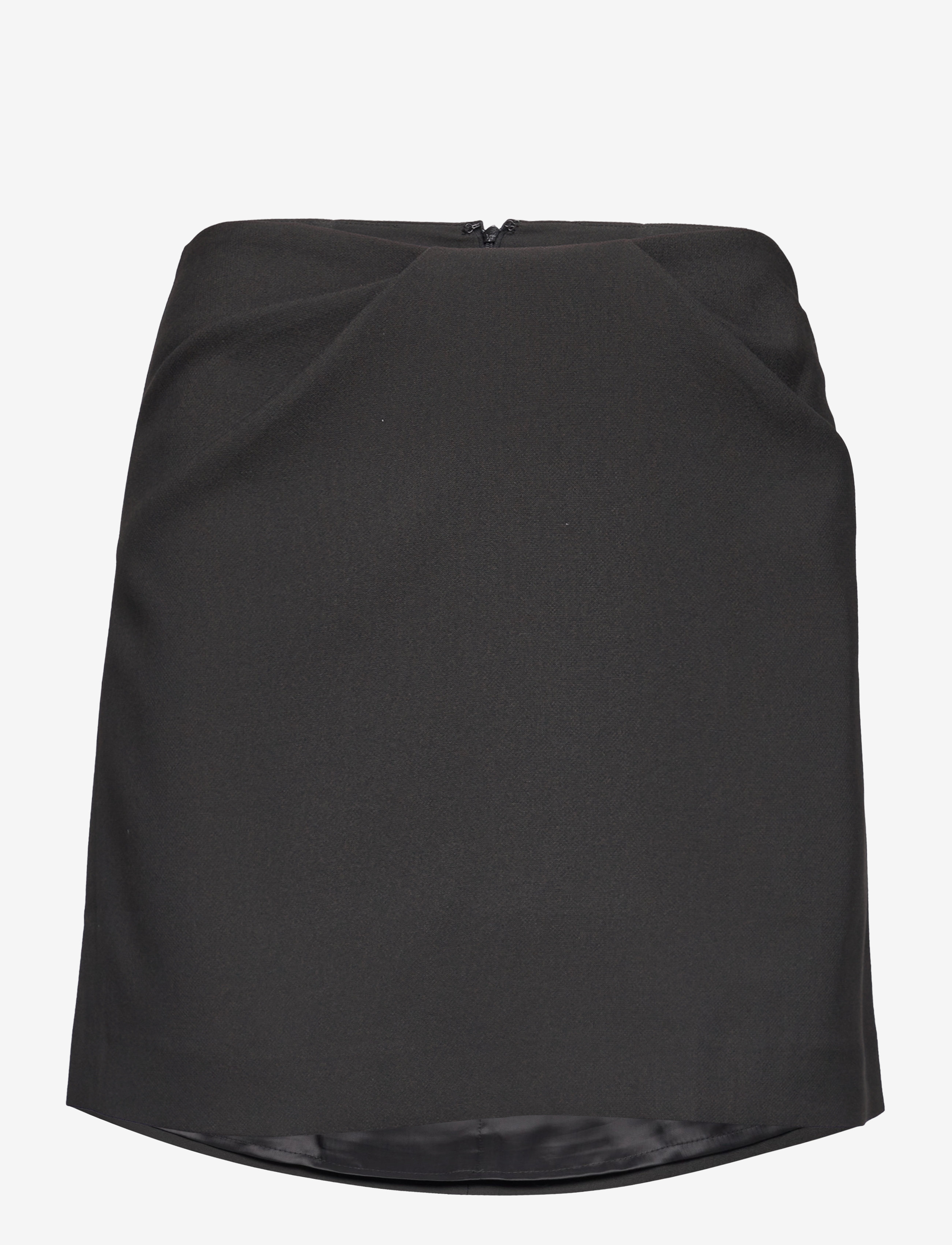 MANGO Pleat Miniskirt Schwarz - 23 - Damen