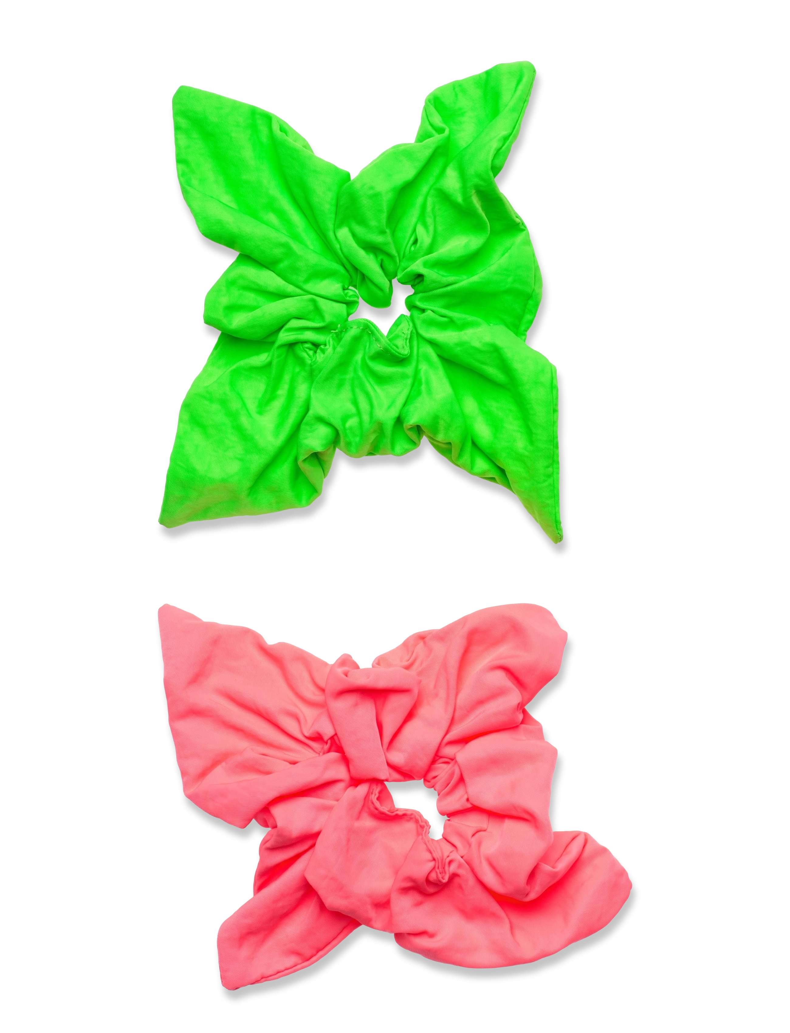 Mango - Pack of 2 maxi scrunchies - pink - 0