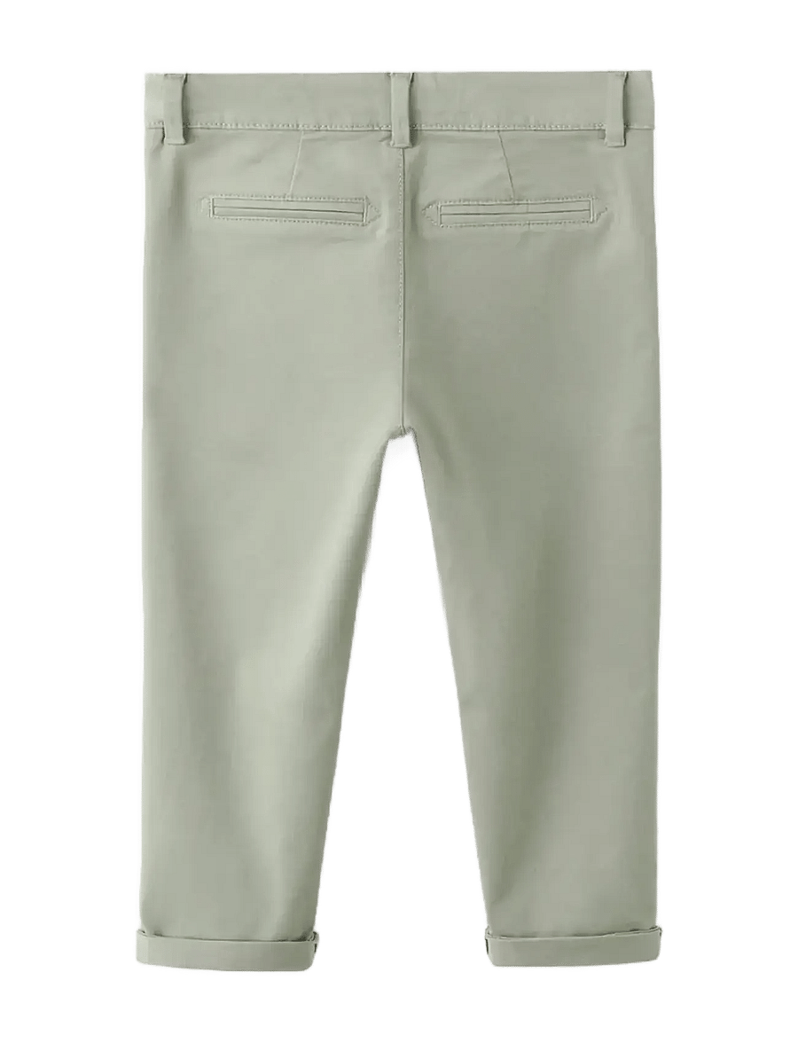 Mango - Cotton chinos - chinos - beige - khaki - 1