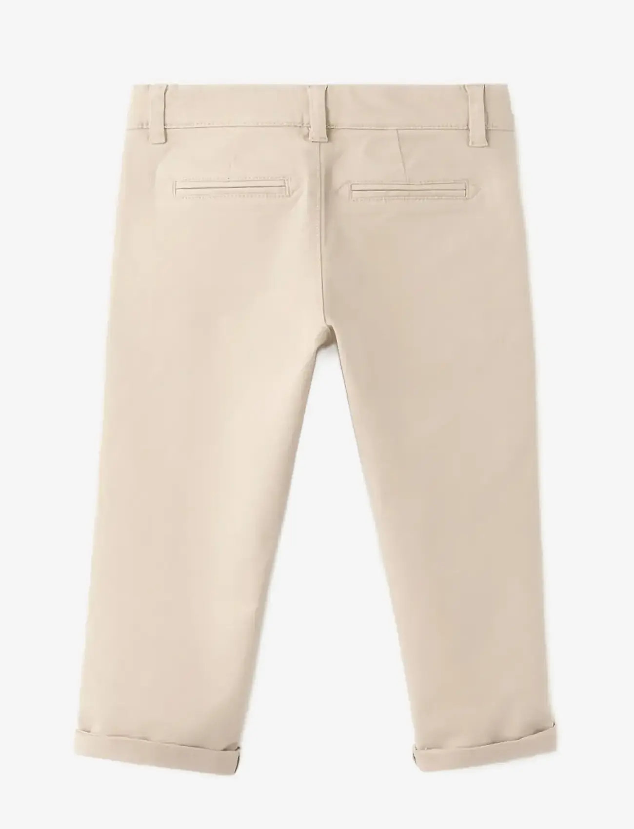 Mango - Cotton chinos - chinos - light beige - 1