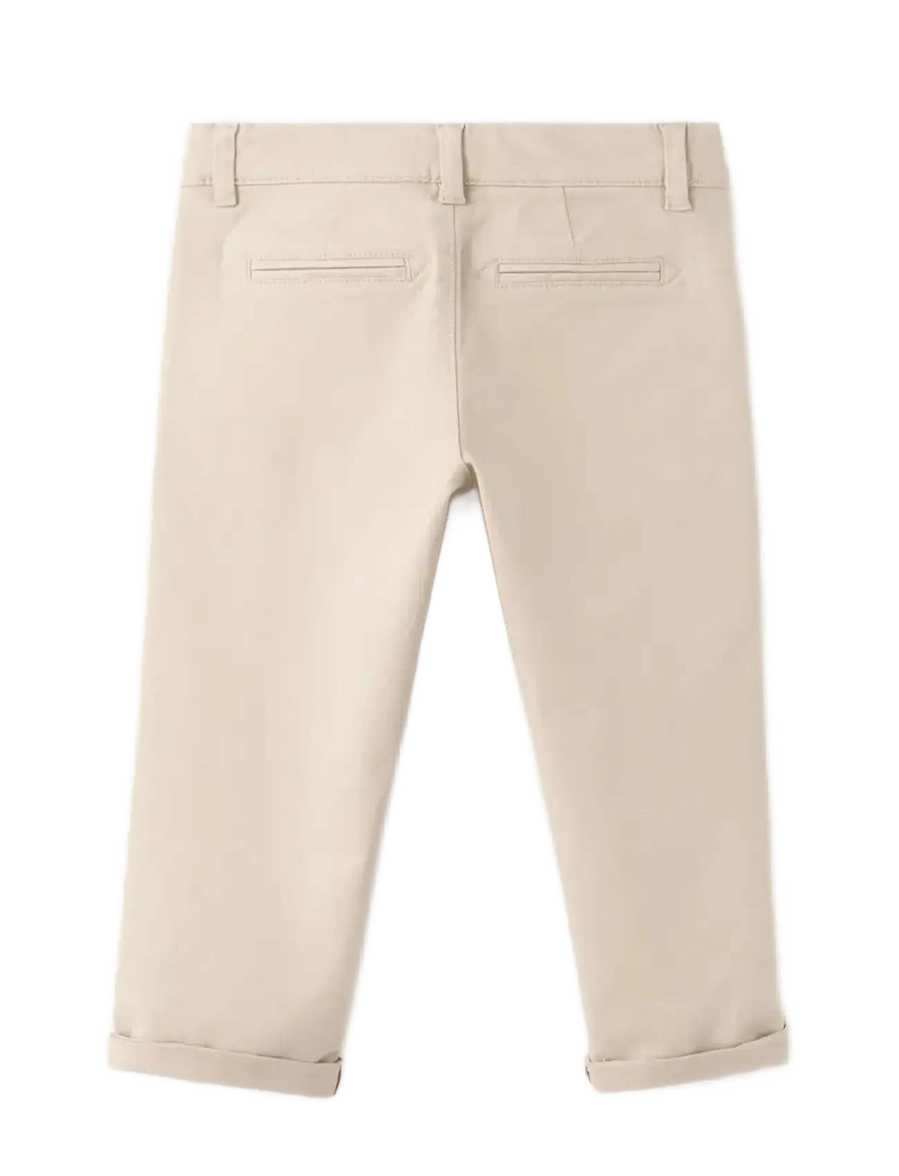 Mango - Cotton chinos - chinos - light beige - 1