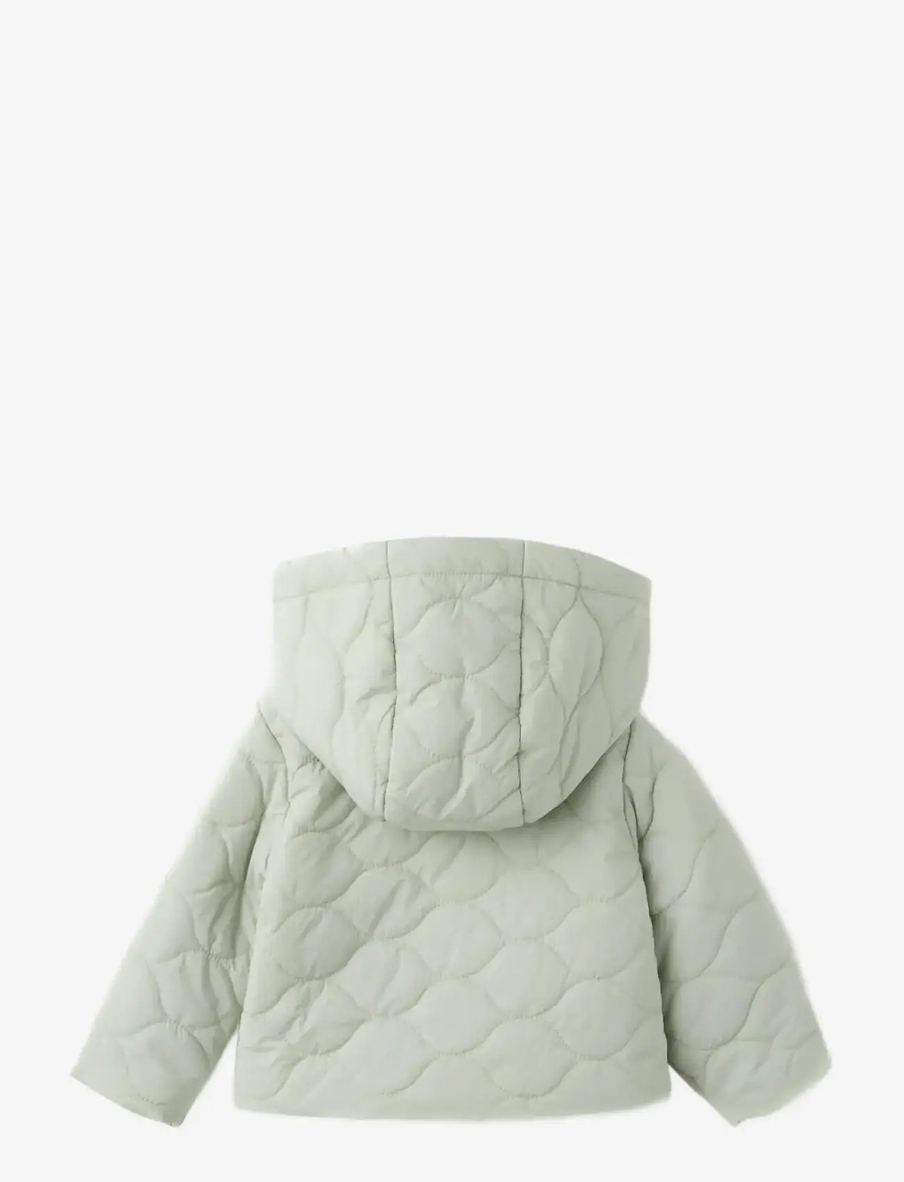 Mango - Hooded quilted jacket - quiltade jackor - green - 1