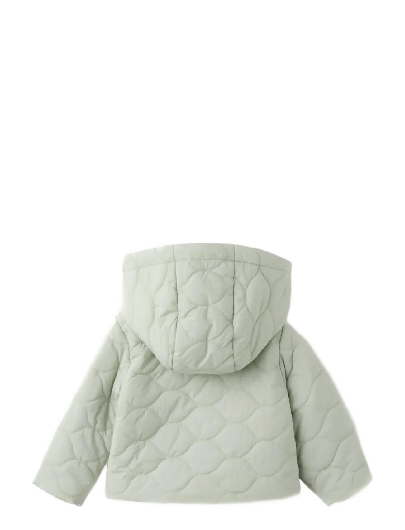 Mango - Hooded quilted jacket - quiltade jackor - green - 1
