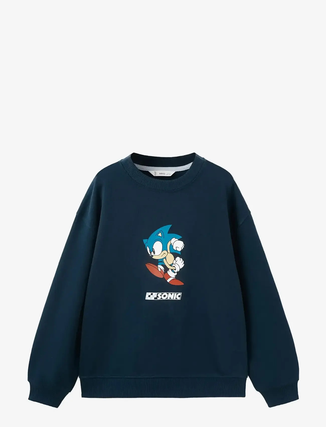 Mango - Sonic hoodie - sweatshirts - navy - 0