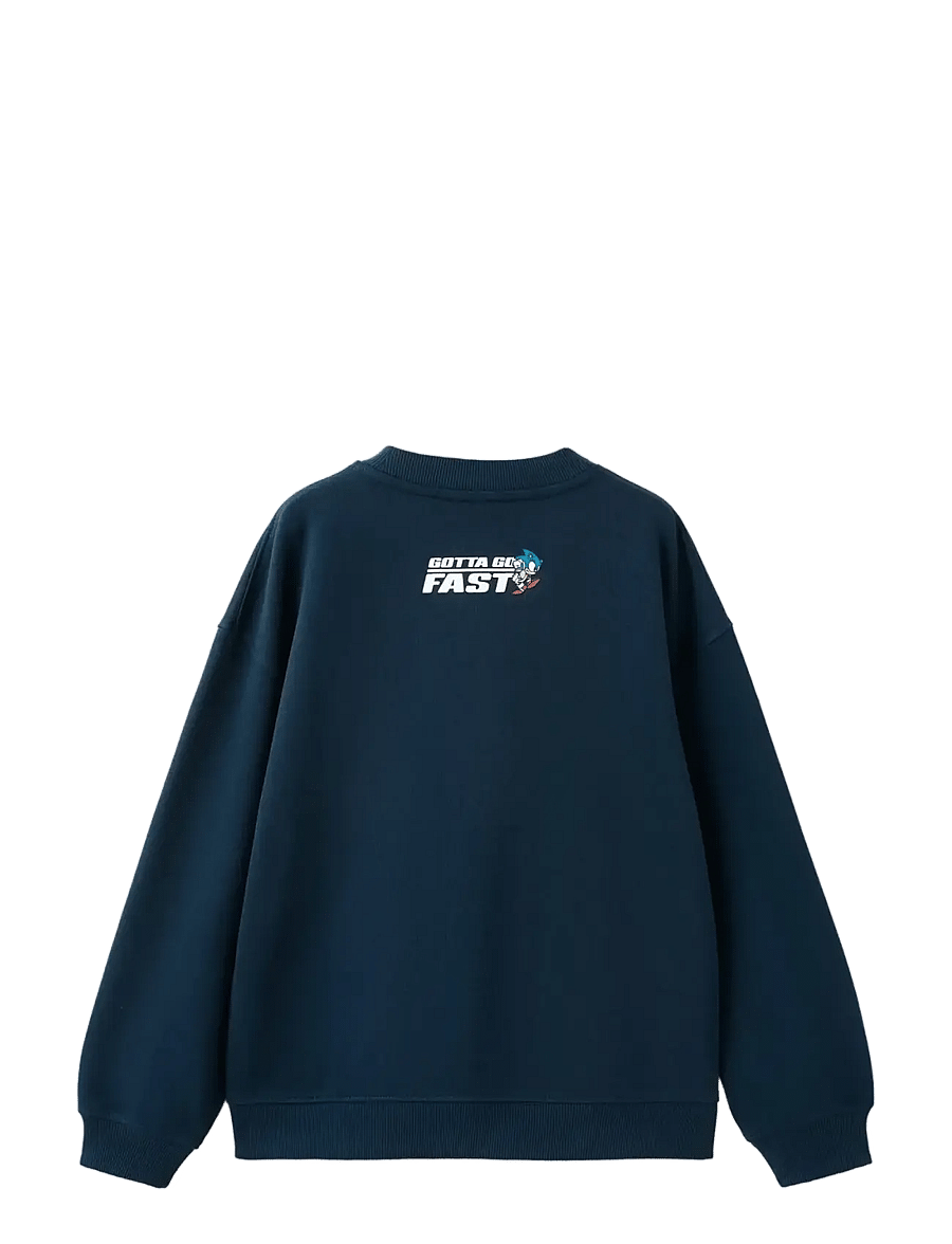 Mango - Sonic hoodie - sweatshirts - navy - 1