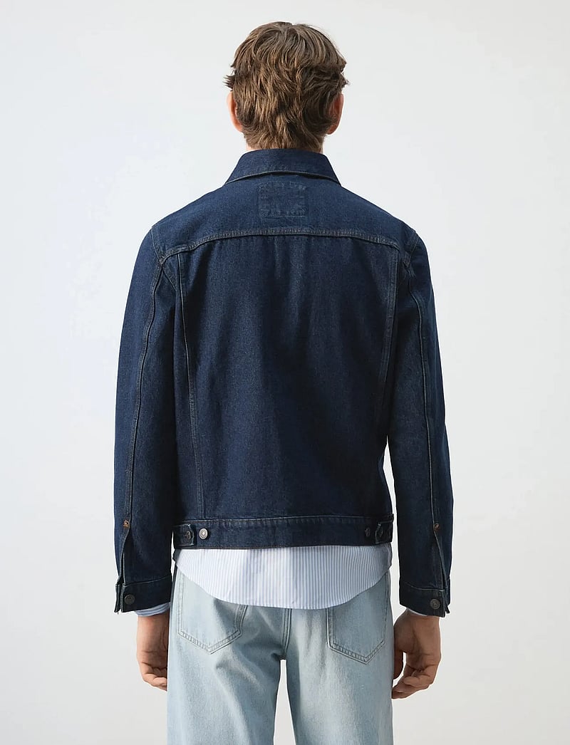 Mango - 100% cotton denim jacket with pockets - ofodrade jeansjackor - open blue - 2