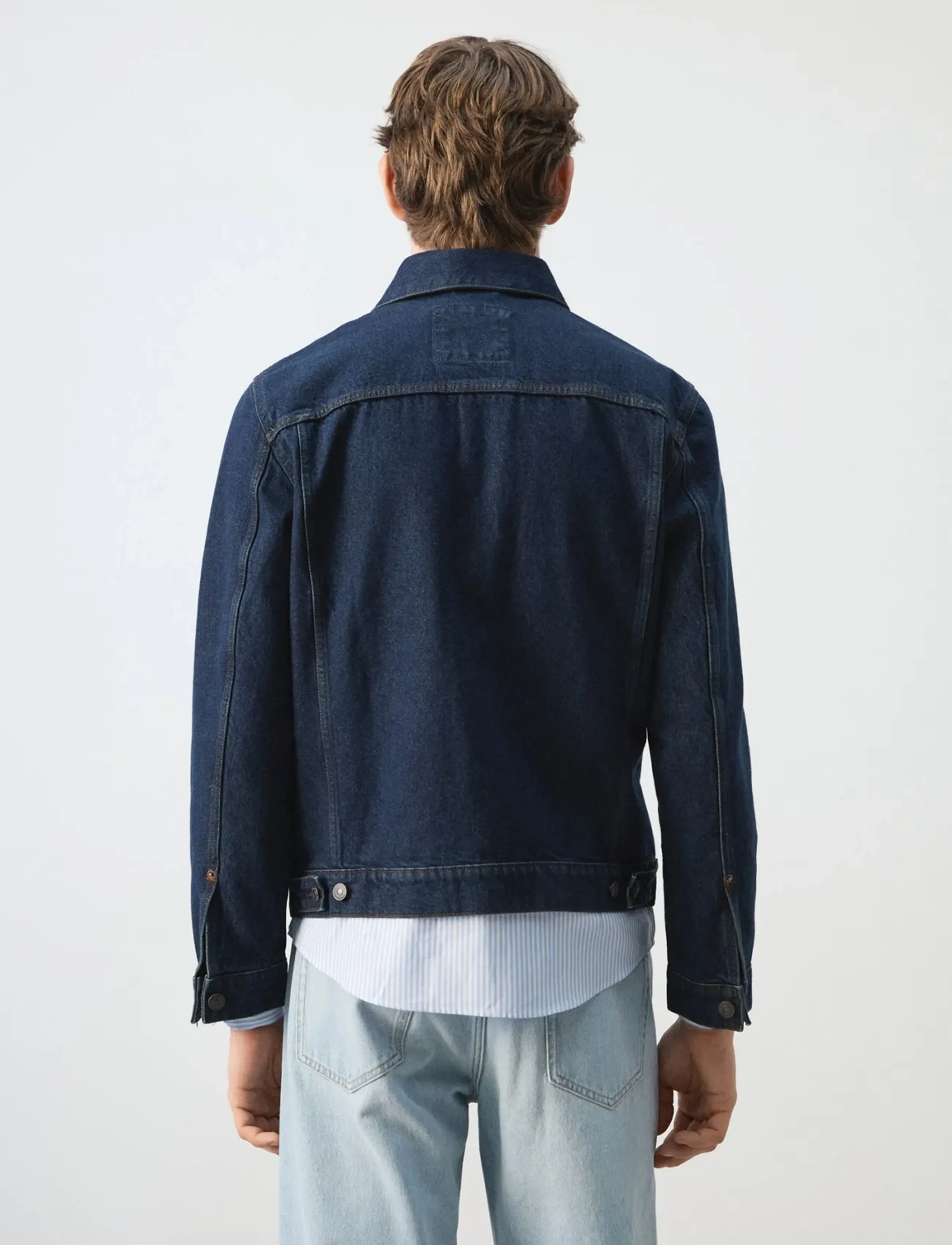 Mango - 100% cotton denim jacket with pockets - frühlingsjacken - open blue - 2