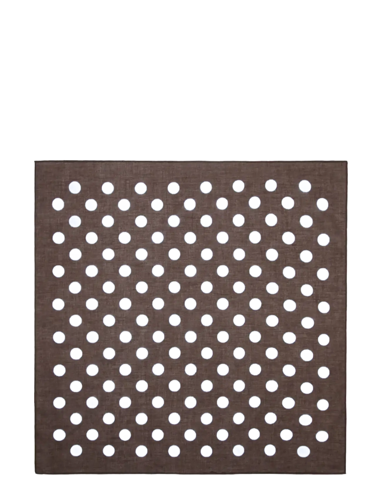 Mango Polka dot print scarf - Accessoires - DARK BROWN / brown