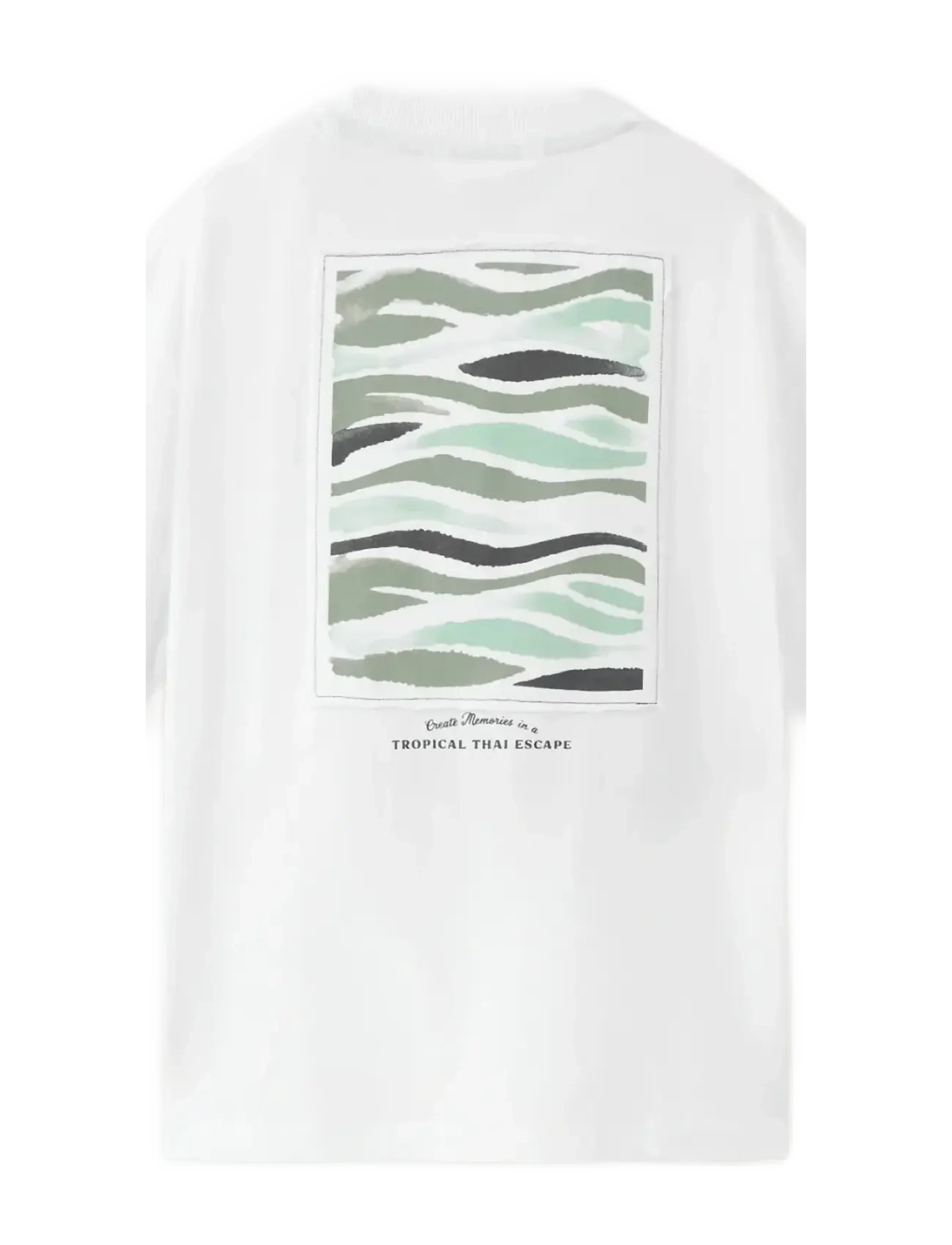 Mango - Printed cotton-blend t-shirt - lyhythihaiset t-paidat - white - 2