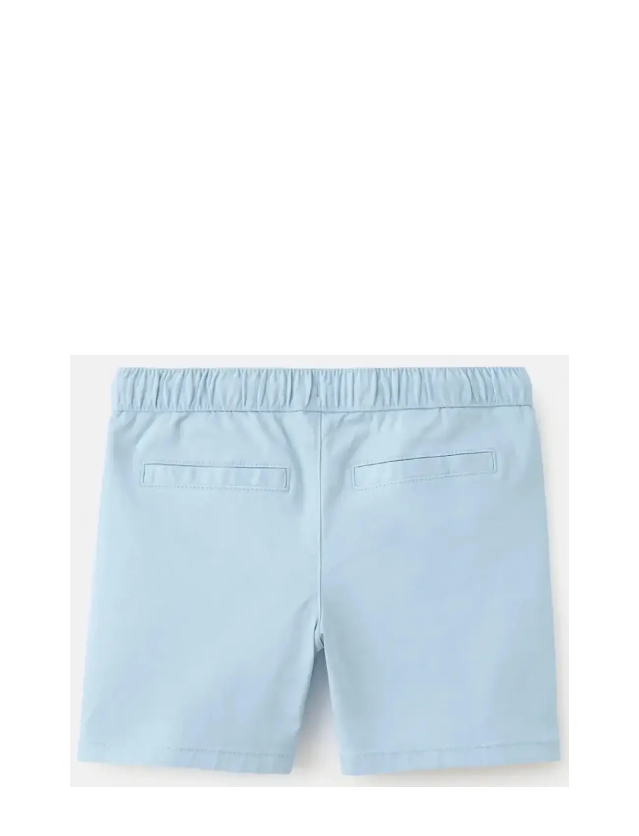 Mango - Cotton shorts with drawstring - casual shorts - lt-pastel blue - 1