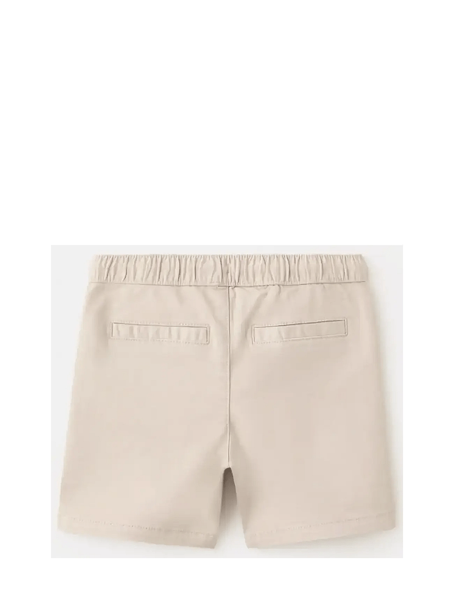Mango - Cotton shorts with drawstring - casual shorts - lt pastel brown - 2