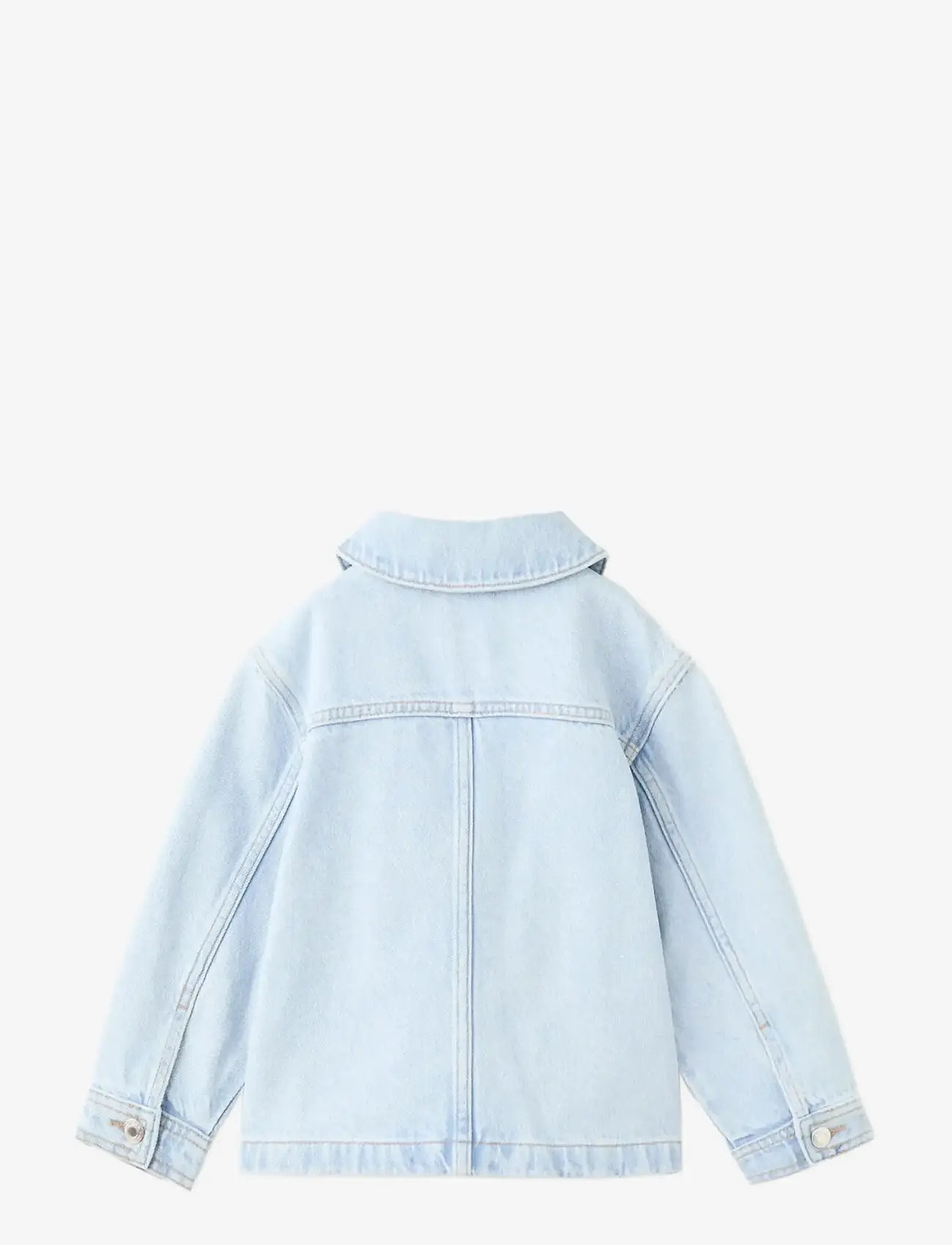 Mango - Denim jacket pockets - denimjakker - open blue - 1