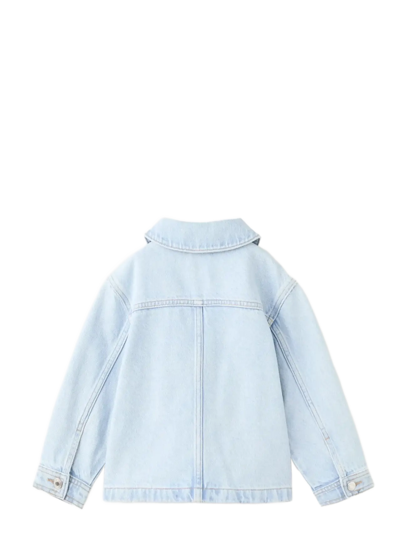 Mango - Denim jacket pockets - jeansjackor - open blue - 1