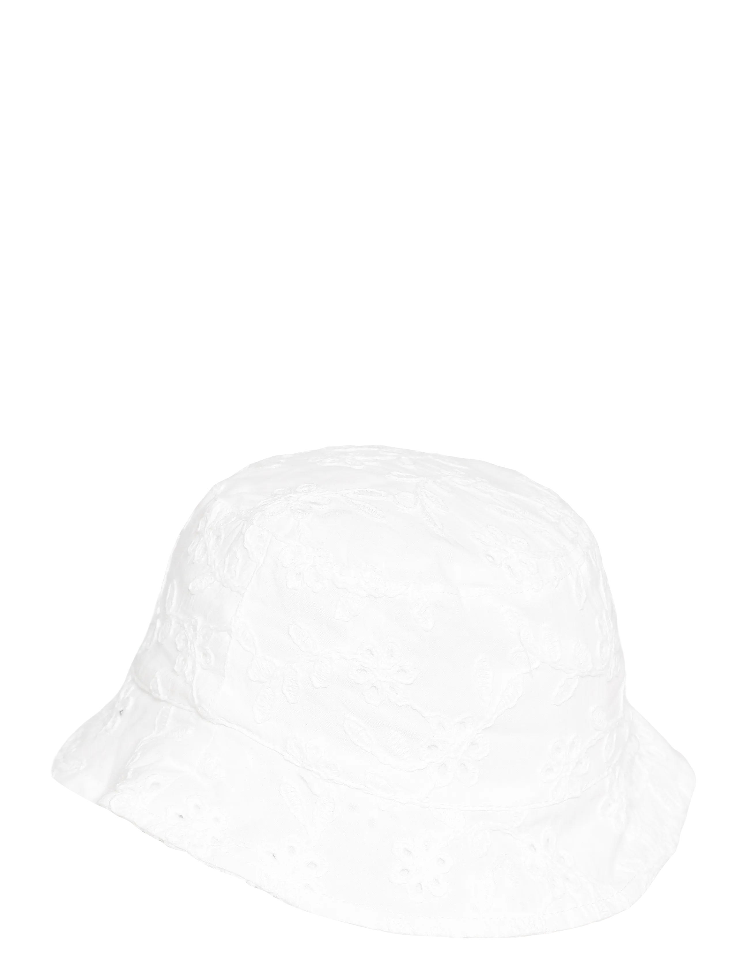 Mango - Embroidered bucket hat - white - 1