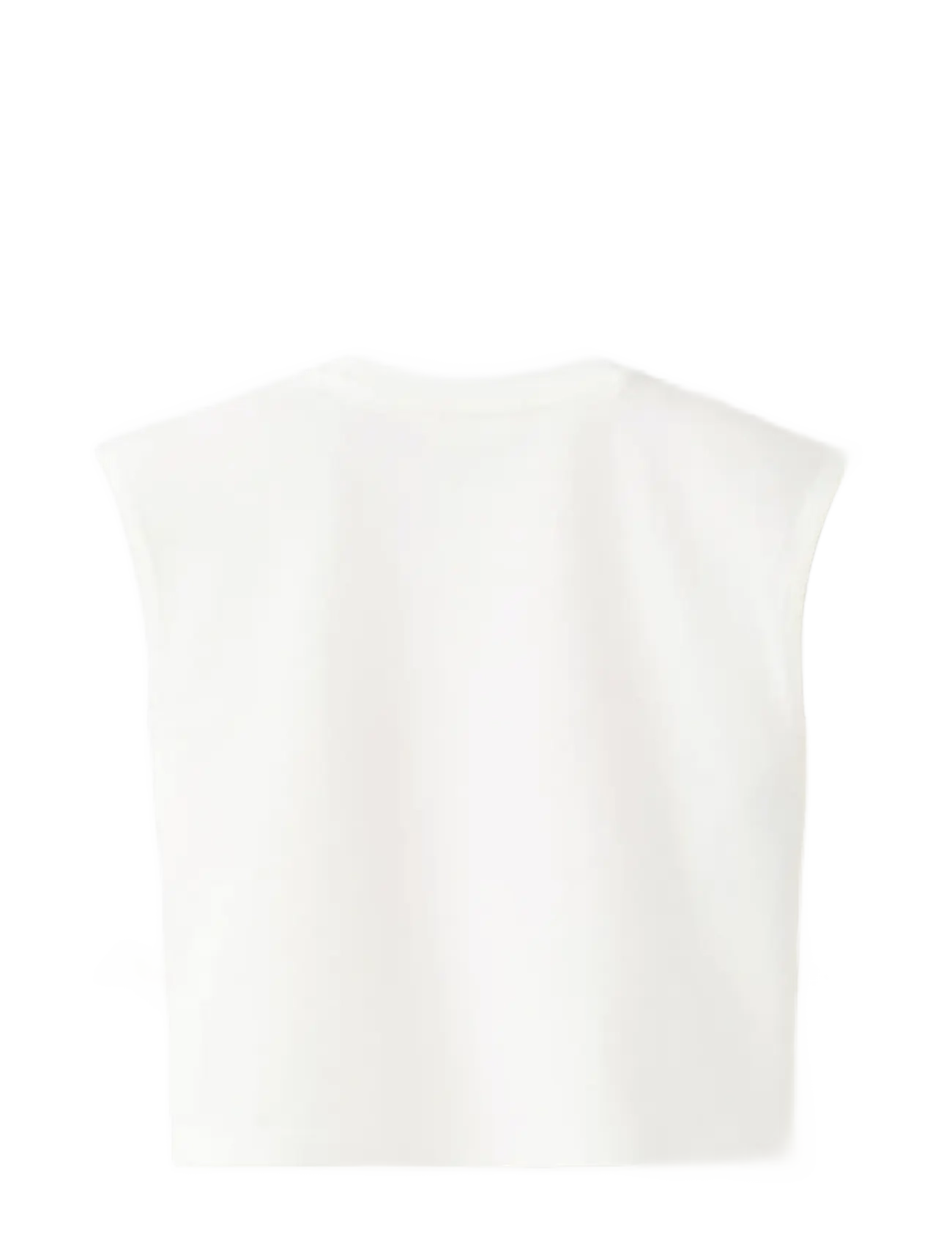 Mango - Printed cotton T-shirt with ties - linnen - natural white - 2